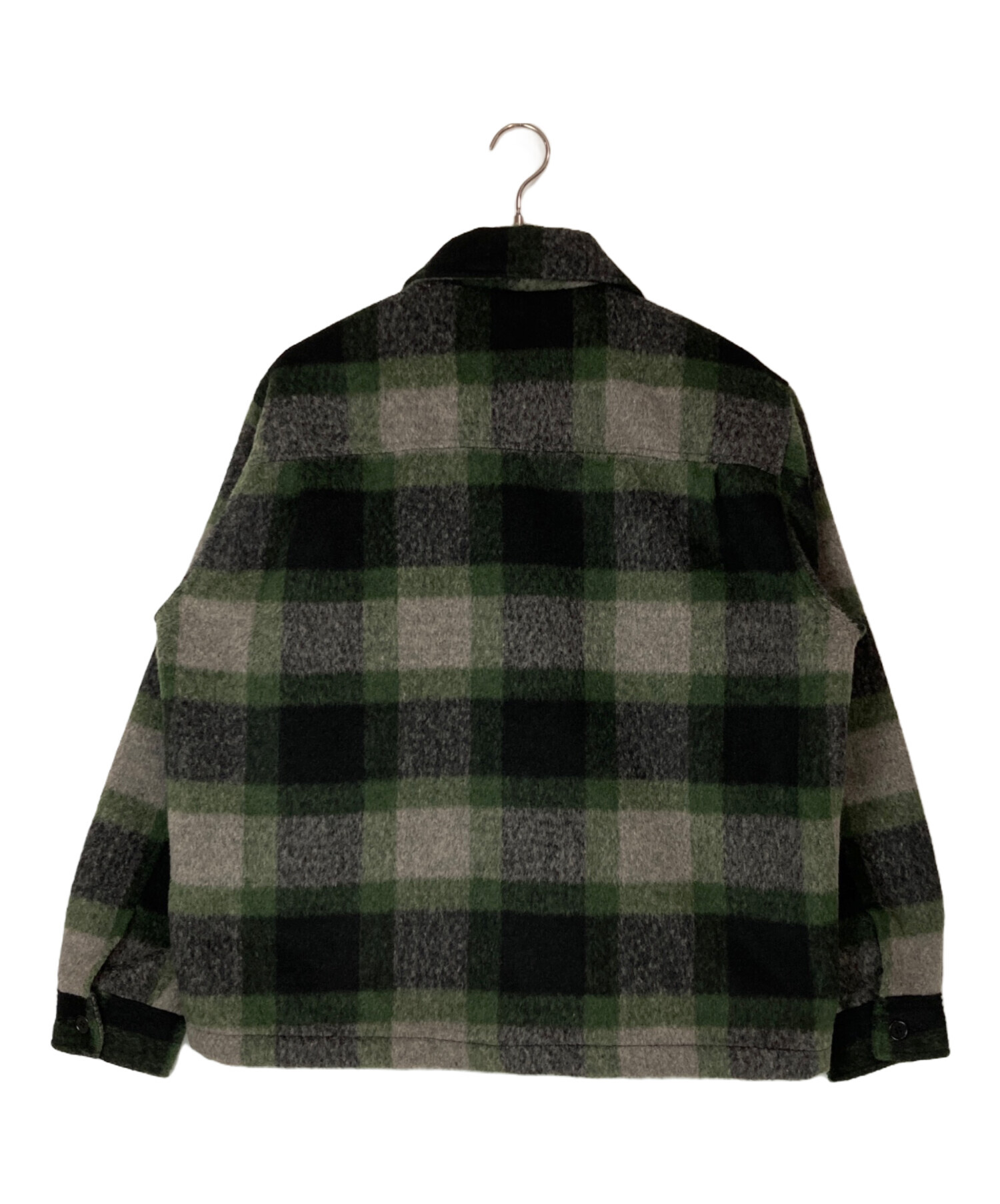 中古・古着通販】WIND AND SEA (ウィンダンシー) Shaggy Plaid Shirt