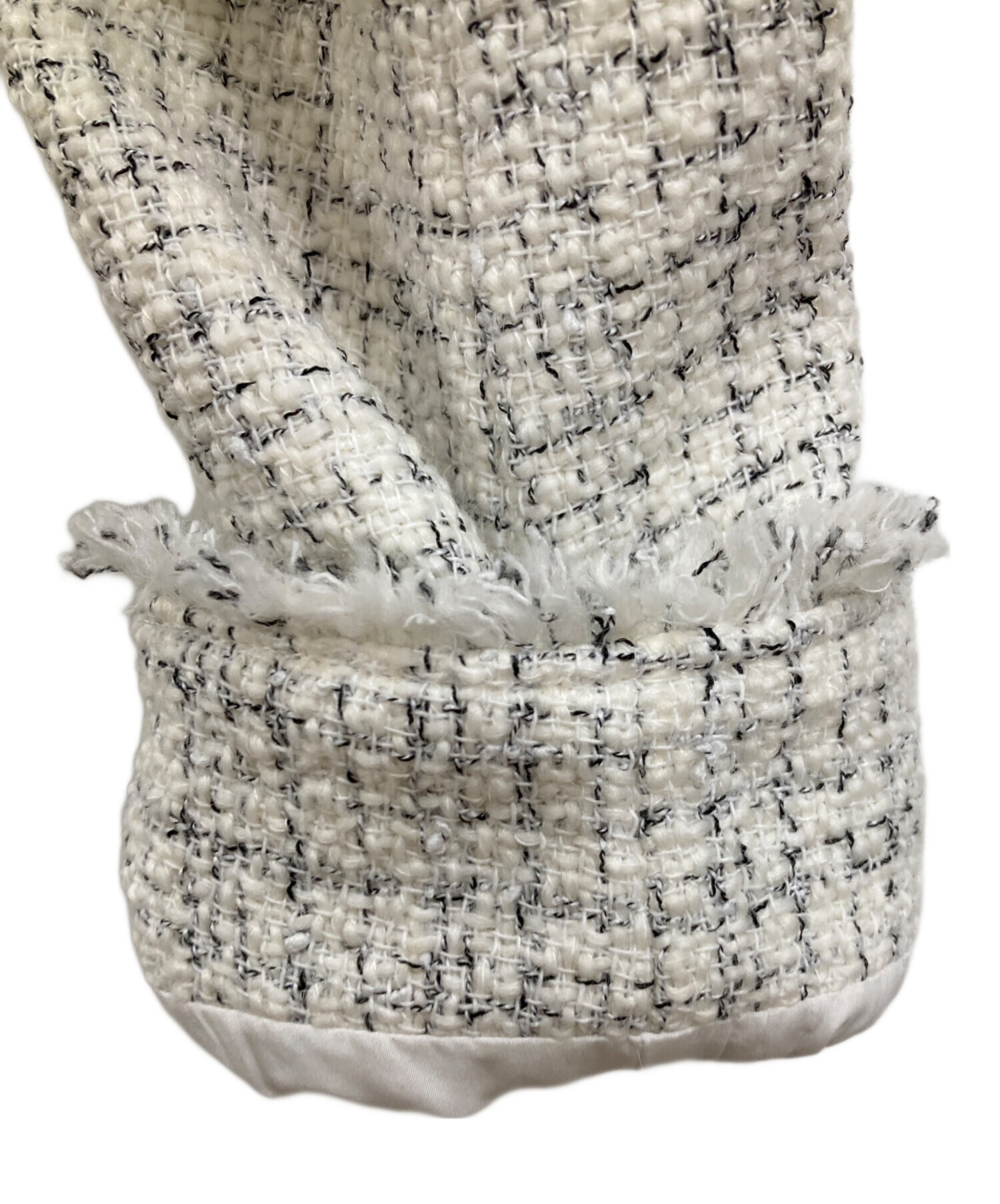 中古・古着通販】darich (ダーリッチ) コンパクトフリンジツイード