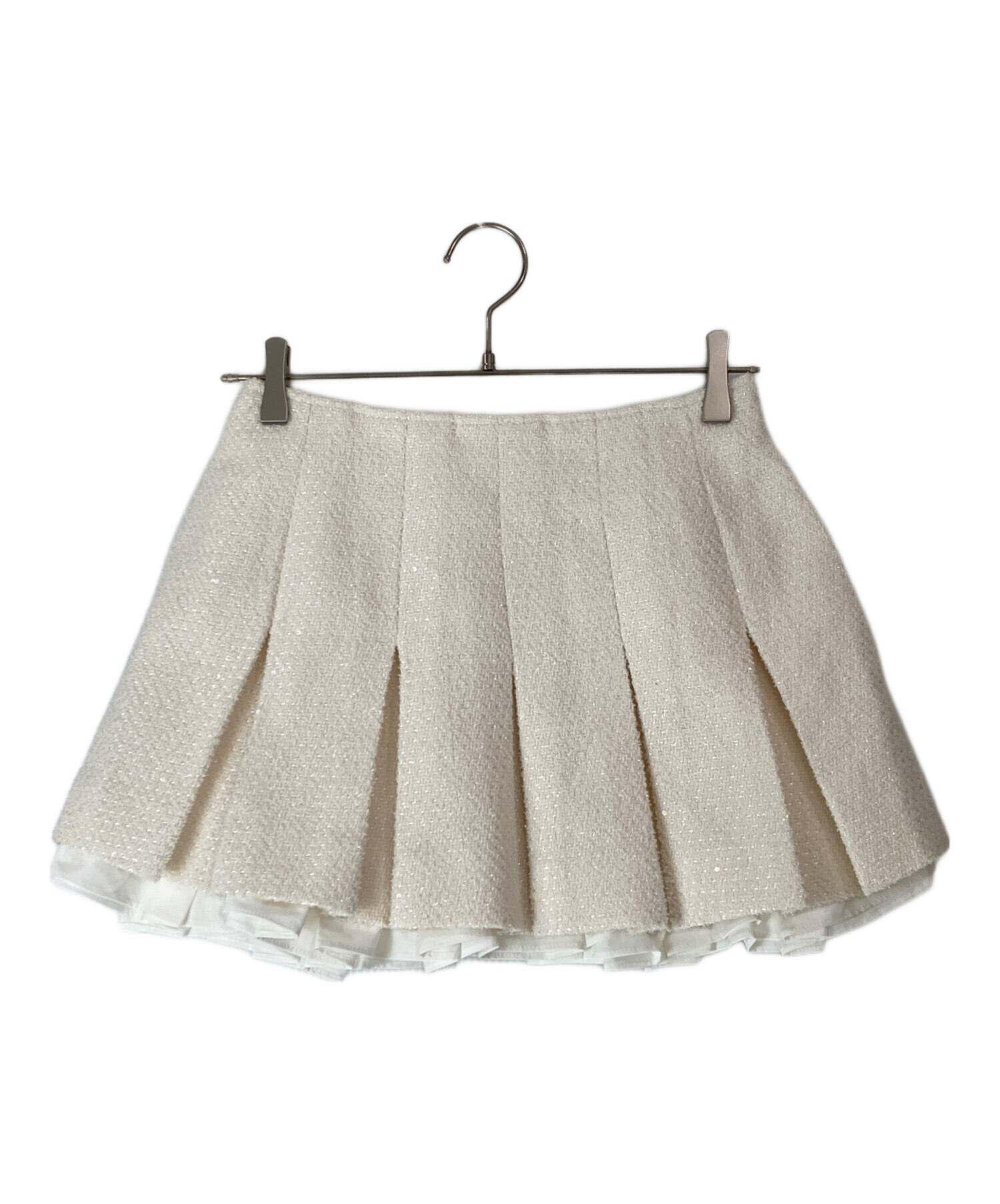 中古・古着通販】darich (ダーリッチ) スパンコールツイードミニ