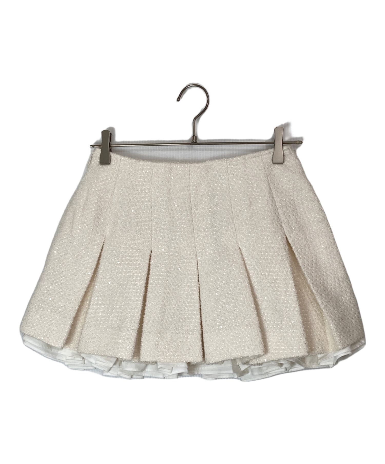 中古・古着通販】darich (ダーリッチ) スパンコールツイードミニ