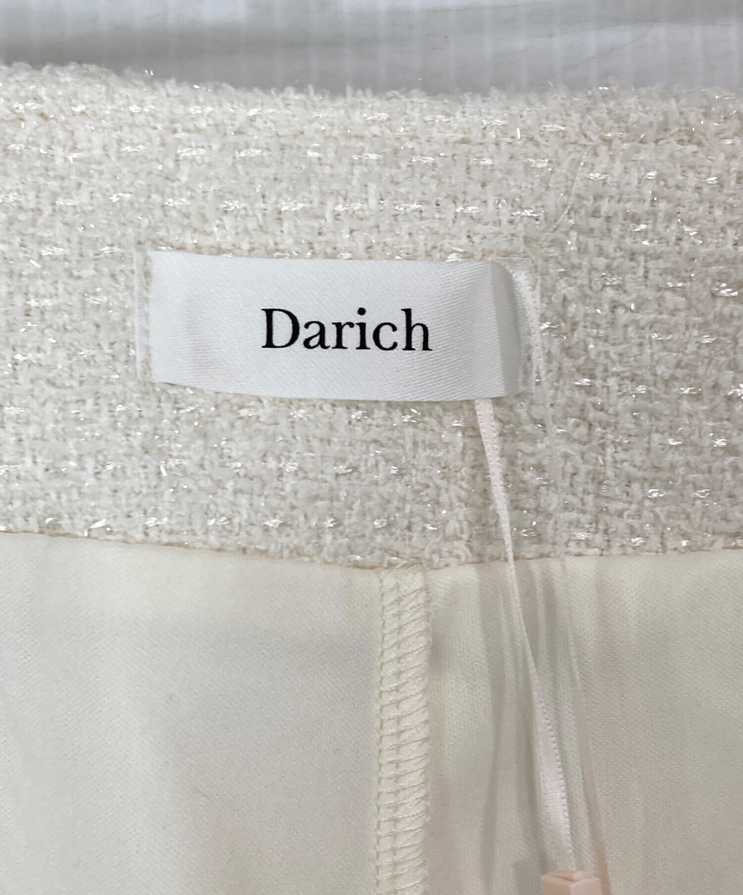 中古・古着通販】darich (ダーリッチ) スパンコールツイードミニ
