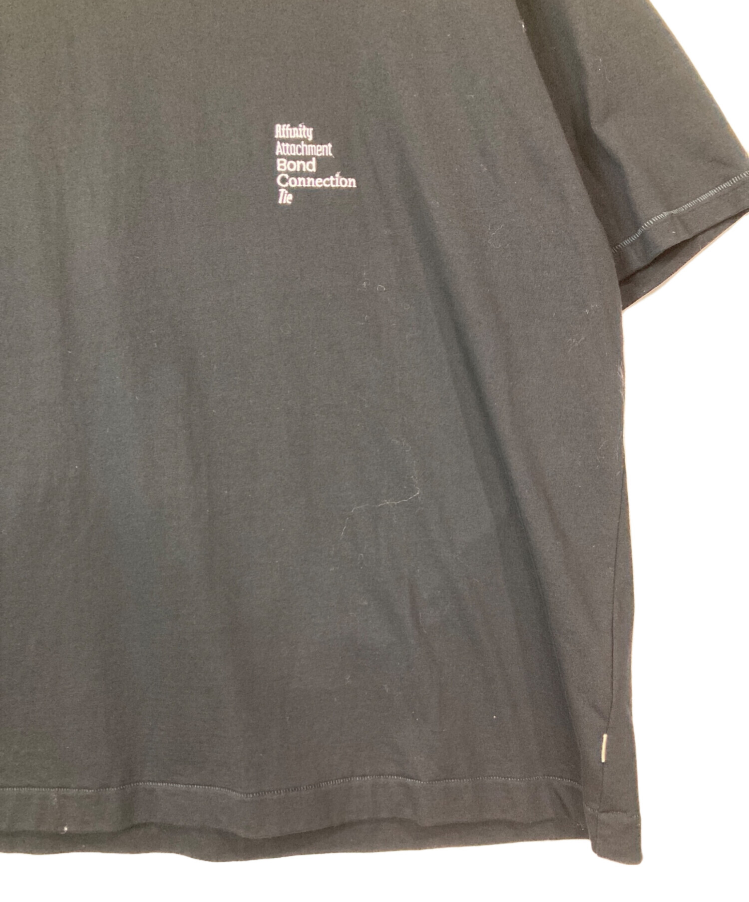 中古・古着通販】OVY (オヴィー) Embroidery Cotton Wide T-shirt