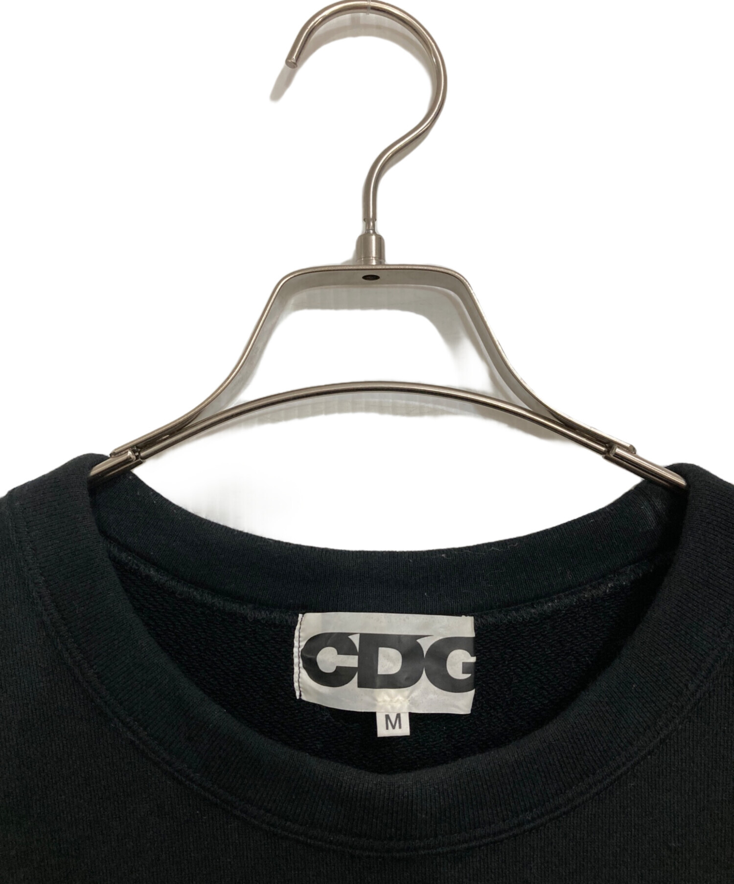 中古・古着通販】CDG (シーディージー) OVERSIZED SWEATSHIRT ブラック
