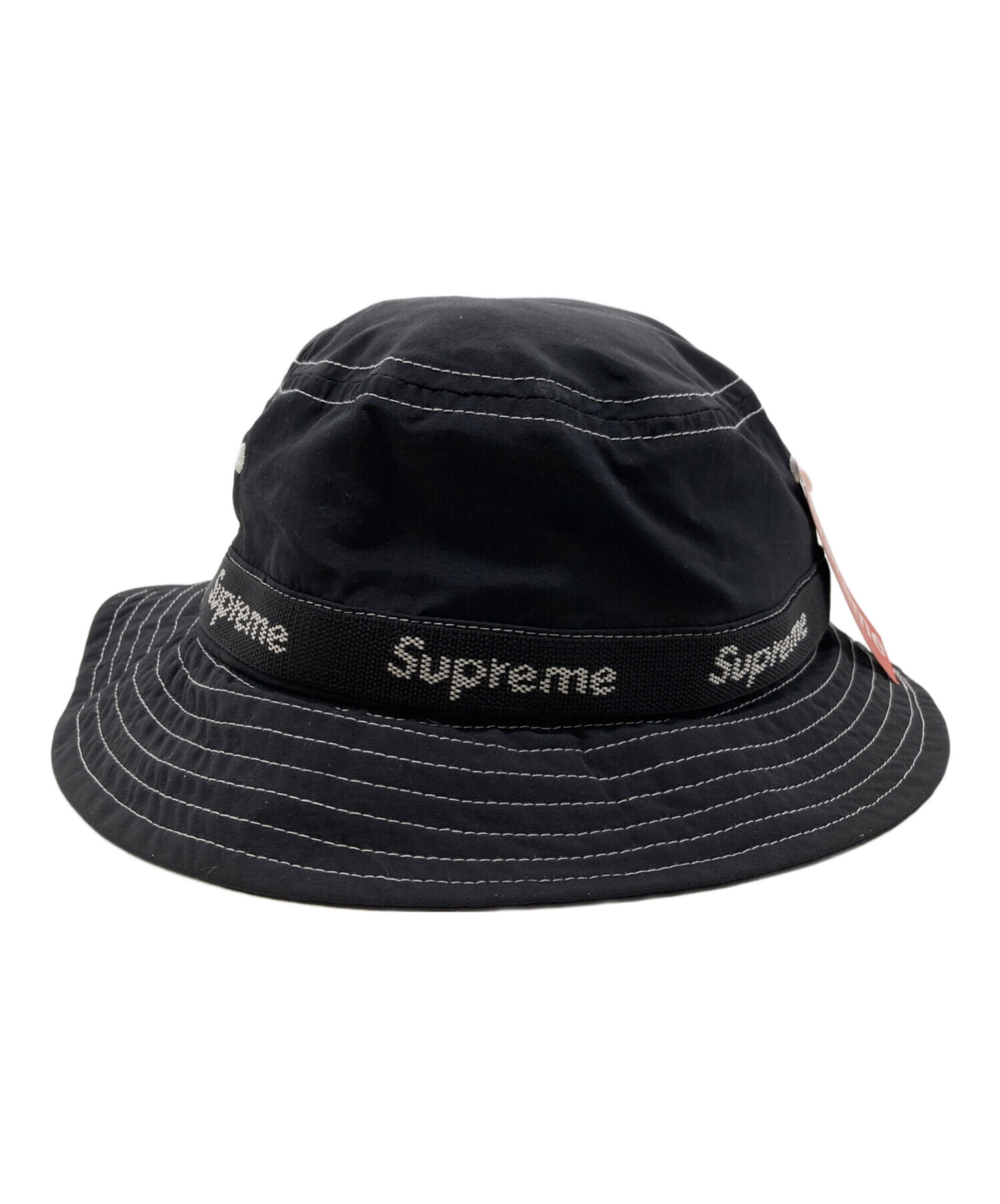 Supreme / Webbing Crusher （M/L）黒 Supreme / Webbing Crusher （M/L）黒 Supreme - Lasered Twill