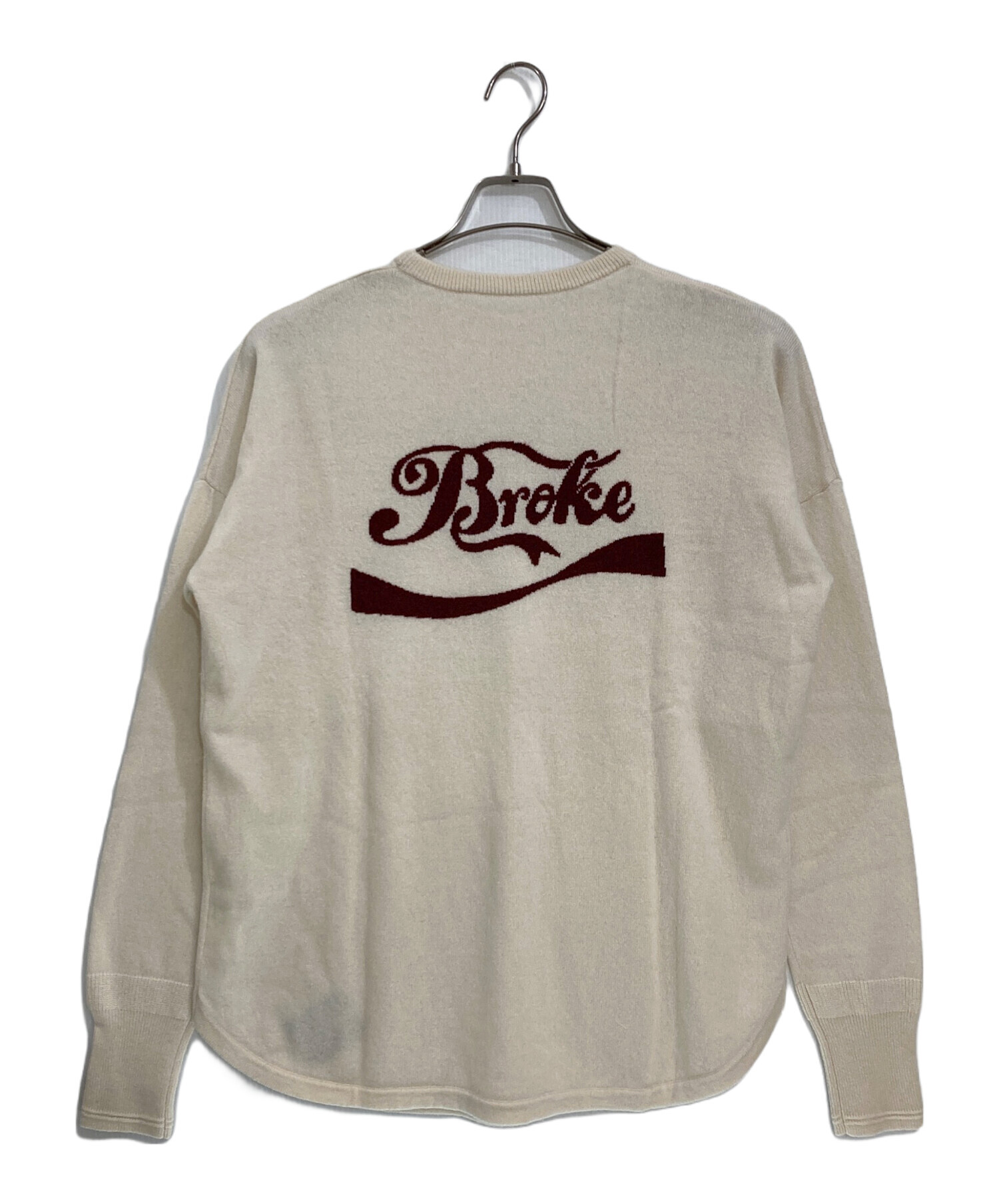 中古・古着通販】GOOD GRIEF! (グッドグリーフ) Cashmere Logo Knit