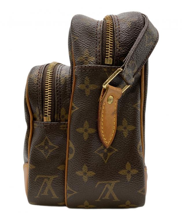 (*)様 Louis Vuitton ショルダーバッグ ブラウン 中古・古着通販】LOUIS VUITTON (ルイ ヴィトン) ショルダーバッグ