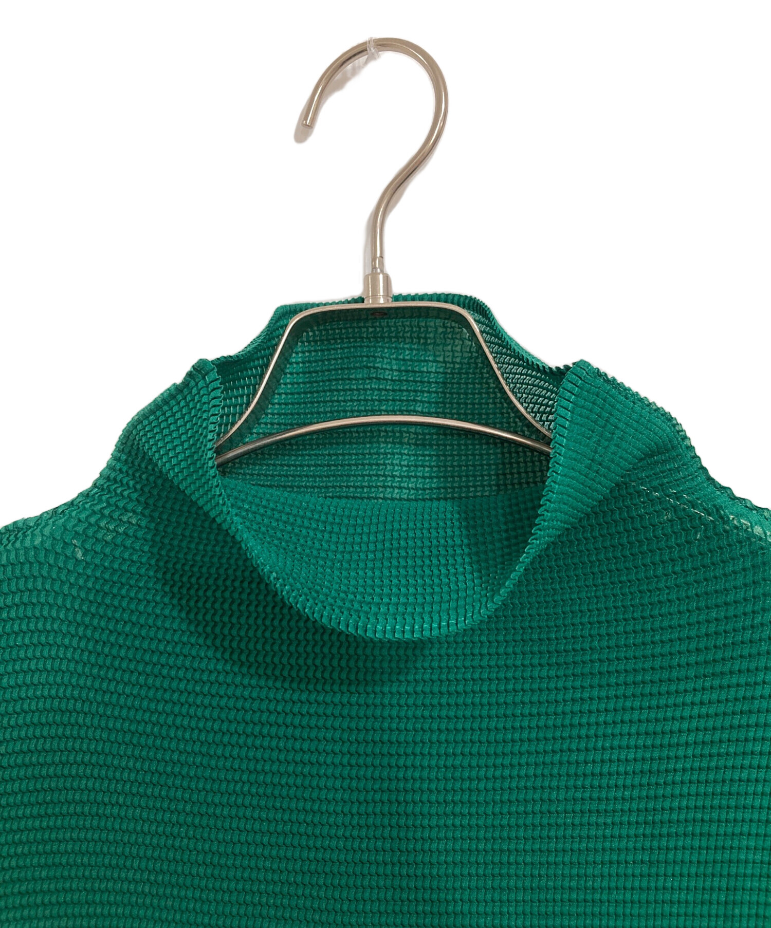 特価セール！ me issey miyake イッセイミヤケ ハイネック 半袖 中古・古着通販】me ISSEY MIYAKE (ミーイッセイ ミヤケ) ハイネック