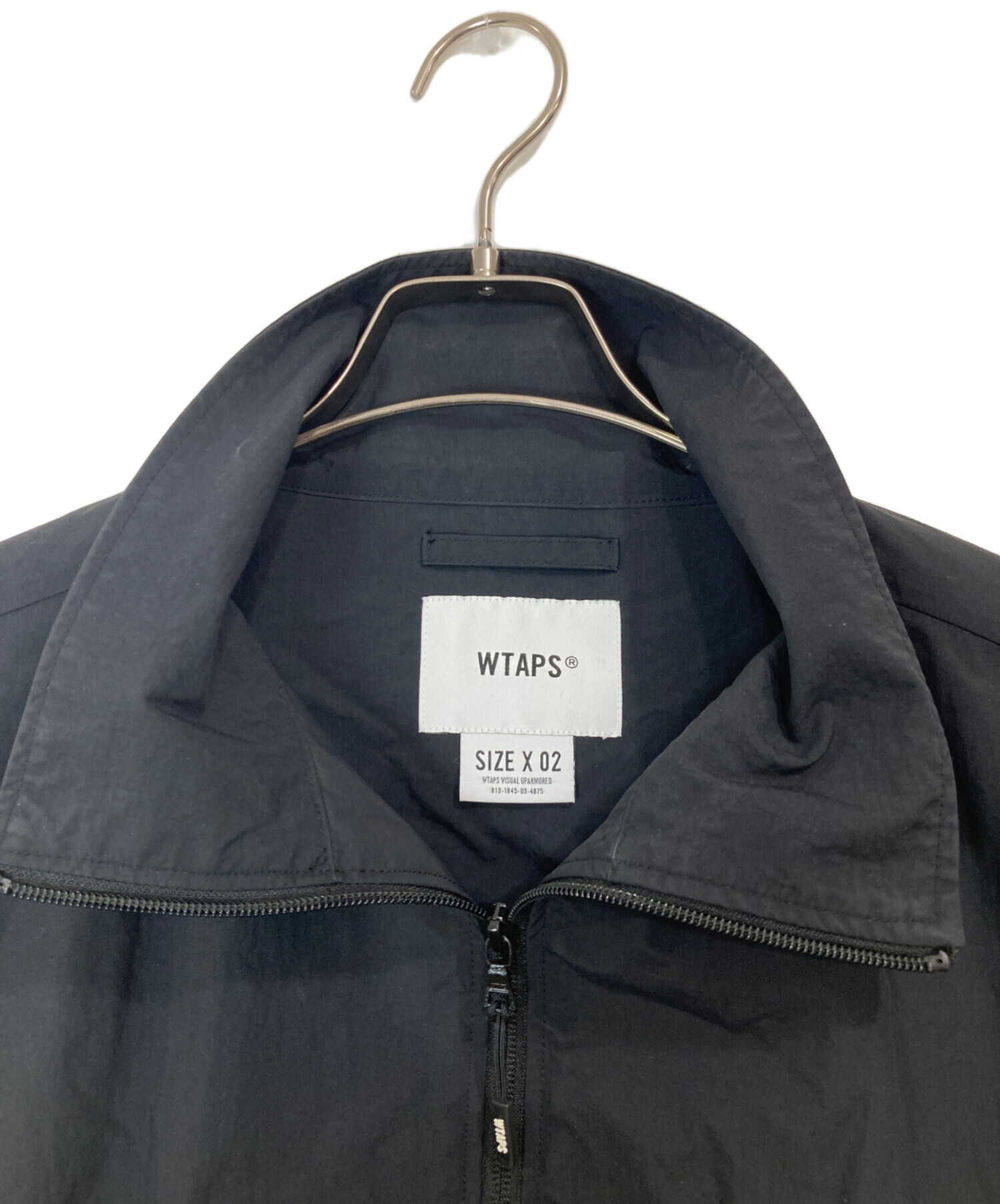 WTAPS ブラック ナイロントラックジャケット 03(L) wtaps トラックジャケットLナイロンblack