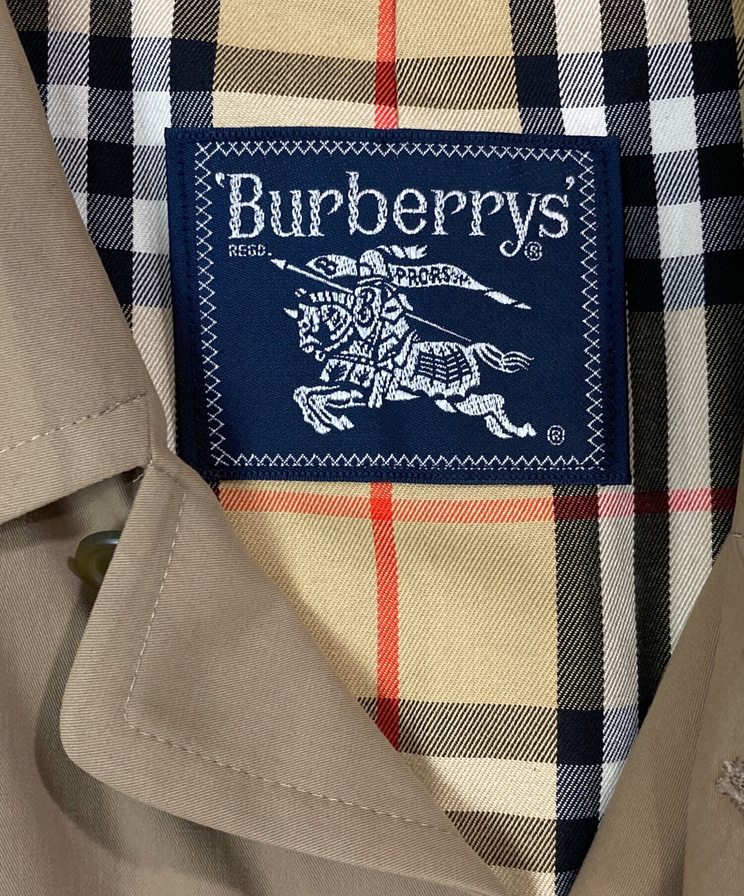中古・古着通販】Burberry's (バーバリー) ノバチェックステンカラー