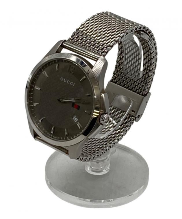 中古・古着通販】GUCCI (グッチ) 腕時計 シルバー｜ブランド・古着通販