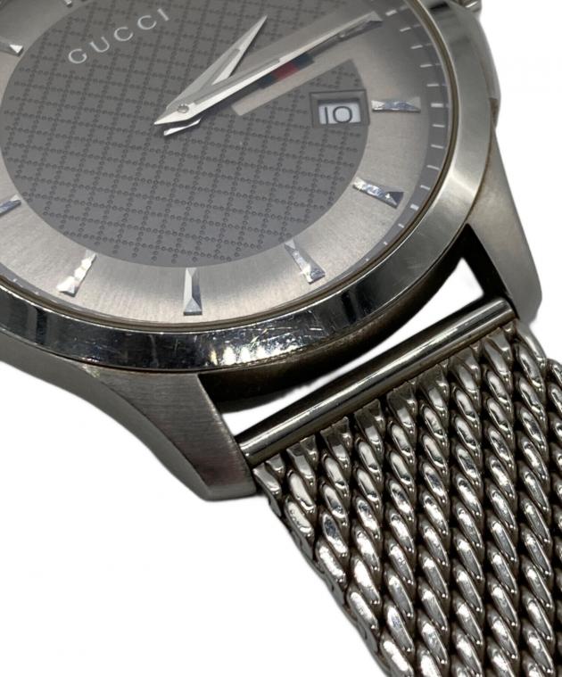 中古・古着通販】GUCCI (グッチ) 腕時計 シルバー｜ブランド・古着通販