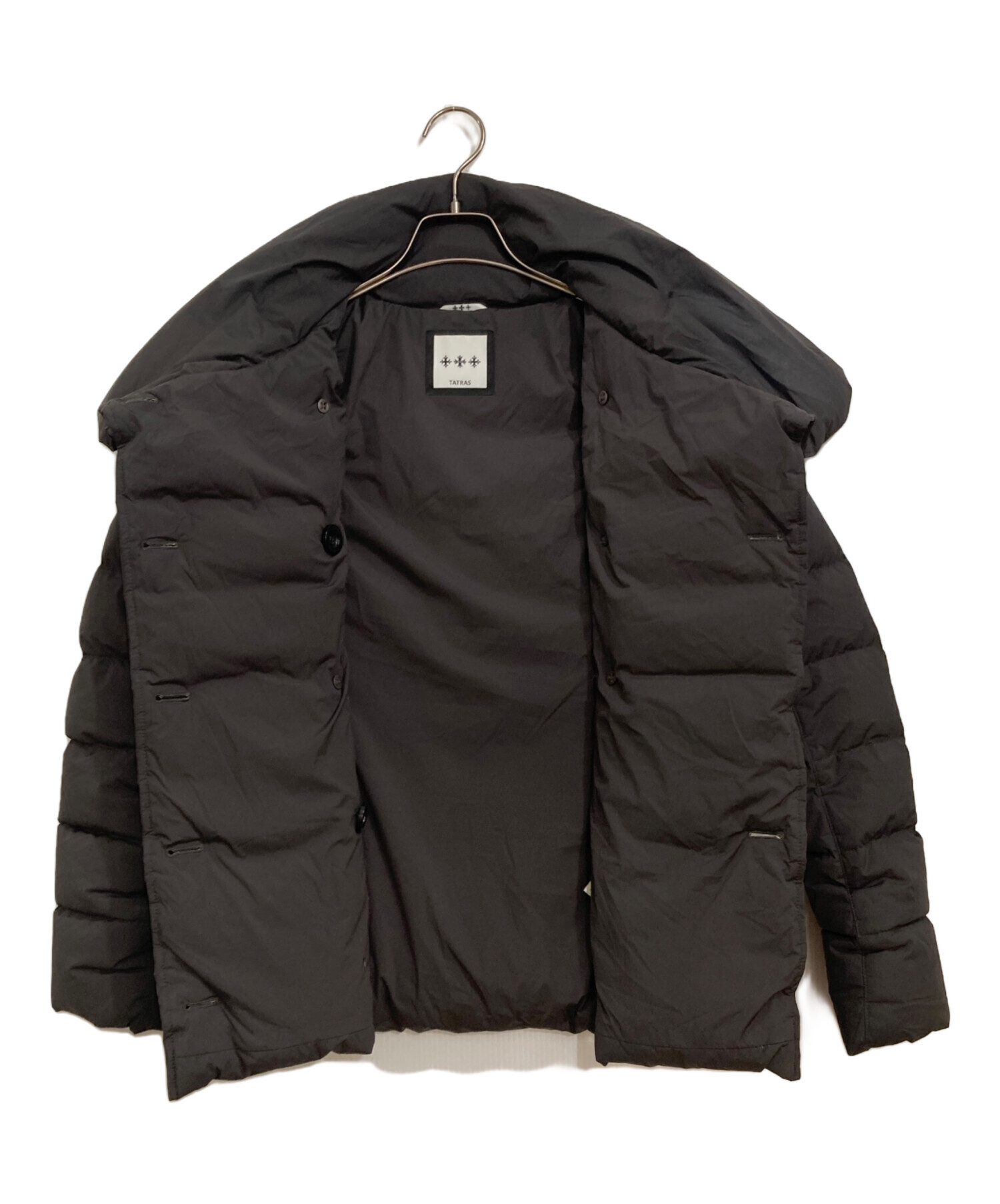 中古・古着通販】TATRAS (タトラス) ダウンジャケット ブラック サイズ 
