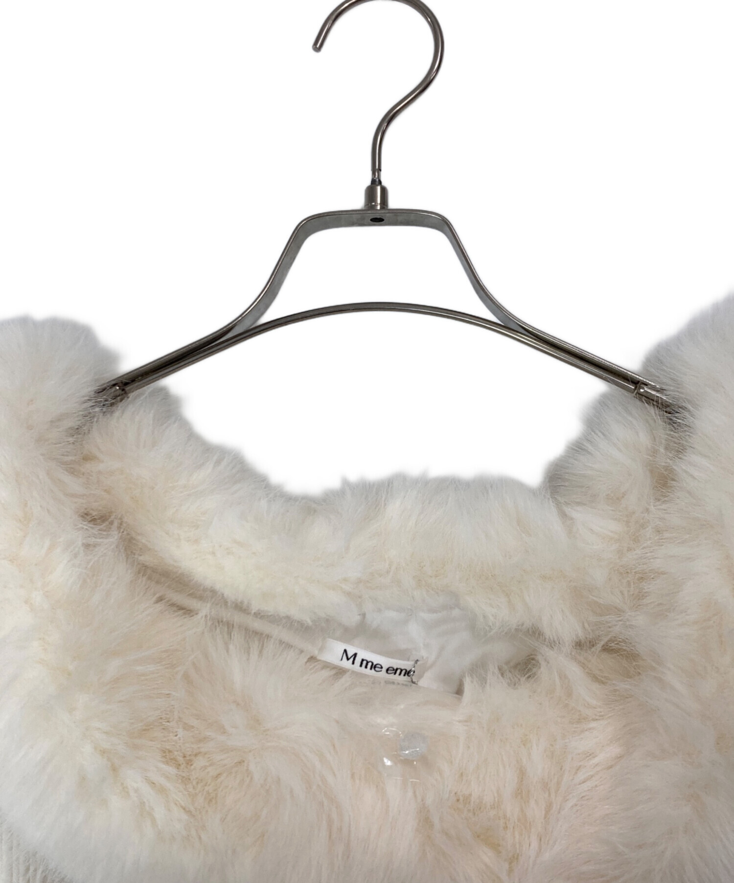 中古・古着通販】M ME EME (エムミーエメ) Off shoulder fur pleated