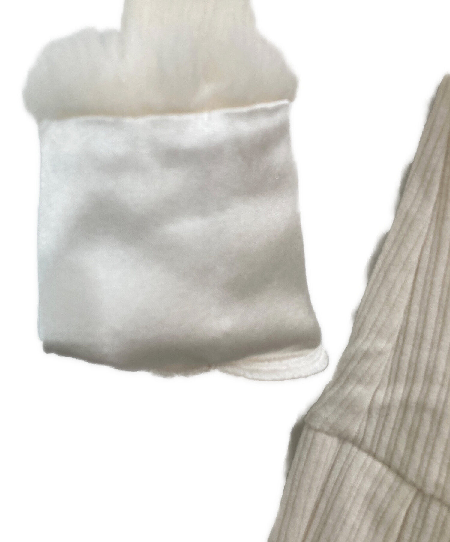 中古・古着通販】M ME EME (エムミーエメ) Off shoulder fur pleated