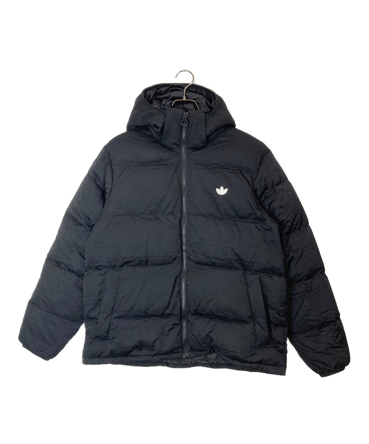 中古・古着通販】adidas (アディダス) ダウンジャケット ブラック 