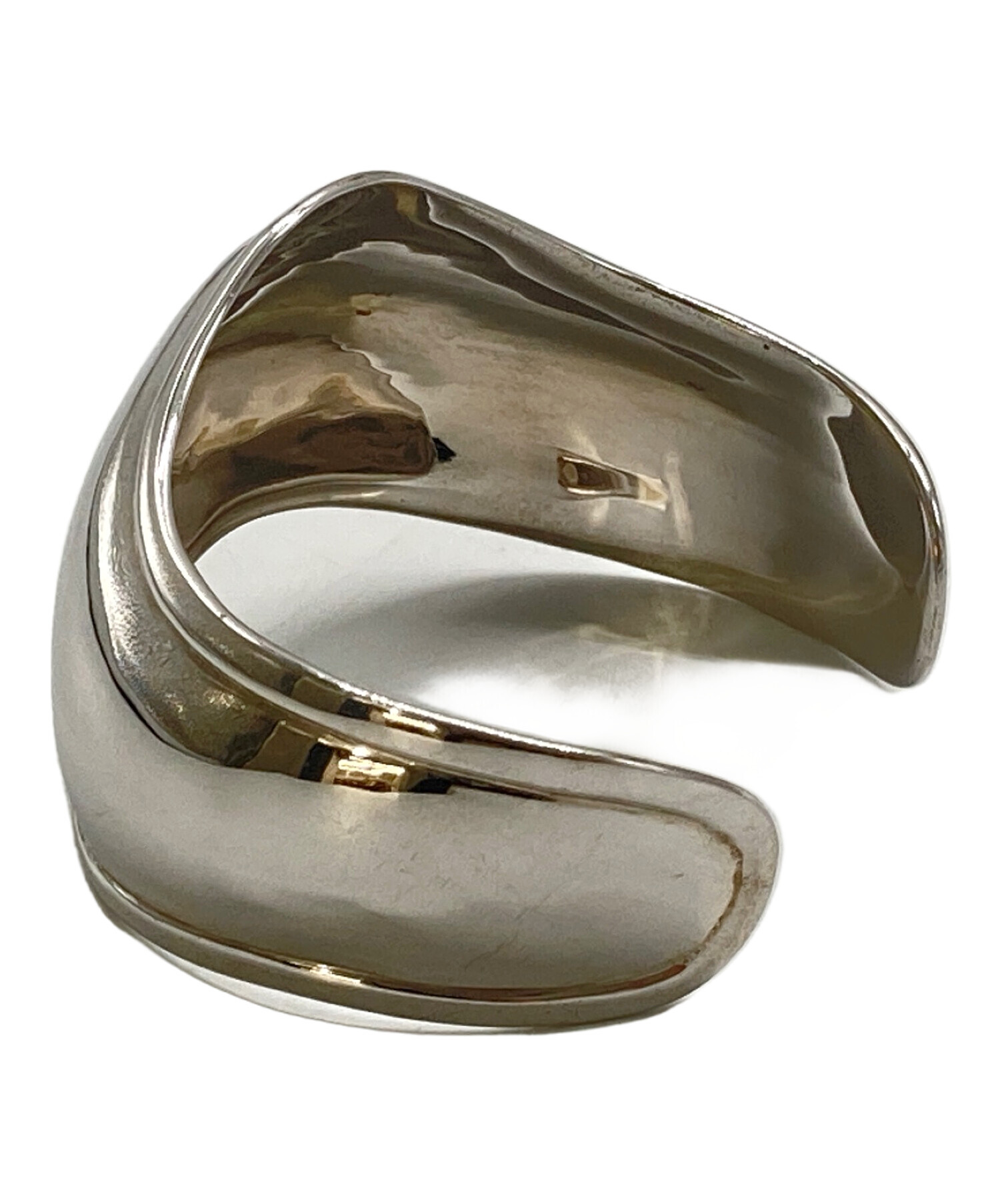 中古・古着通販】JAMIRAY (ジャミレイ) WAVY SILVER BANGLE シルバー 