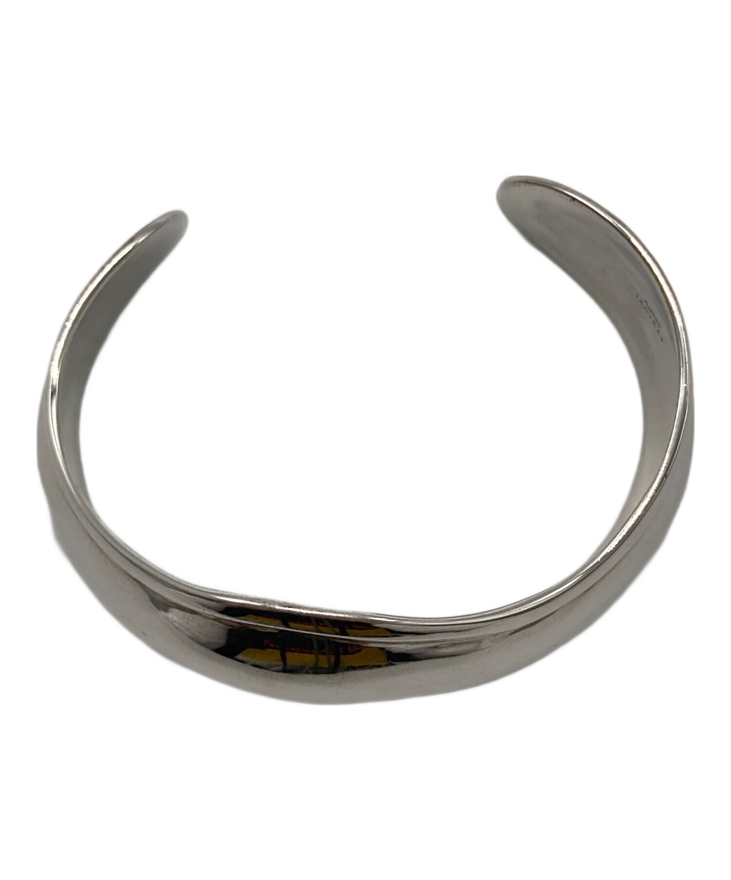 中古・古着通販】JAMIRAY (ジャミレイ) WAVY SILVER BANGLE シルバー 
