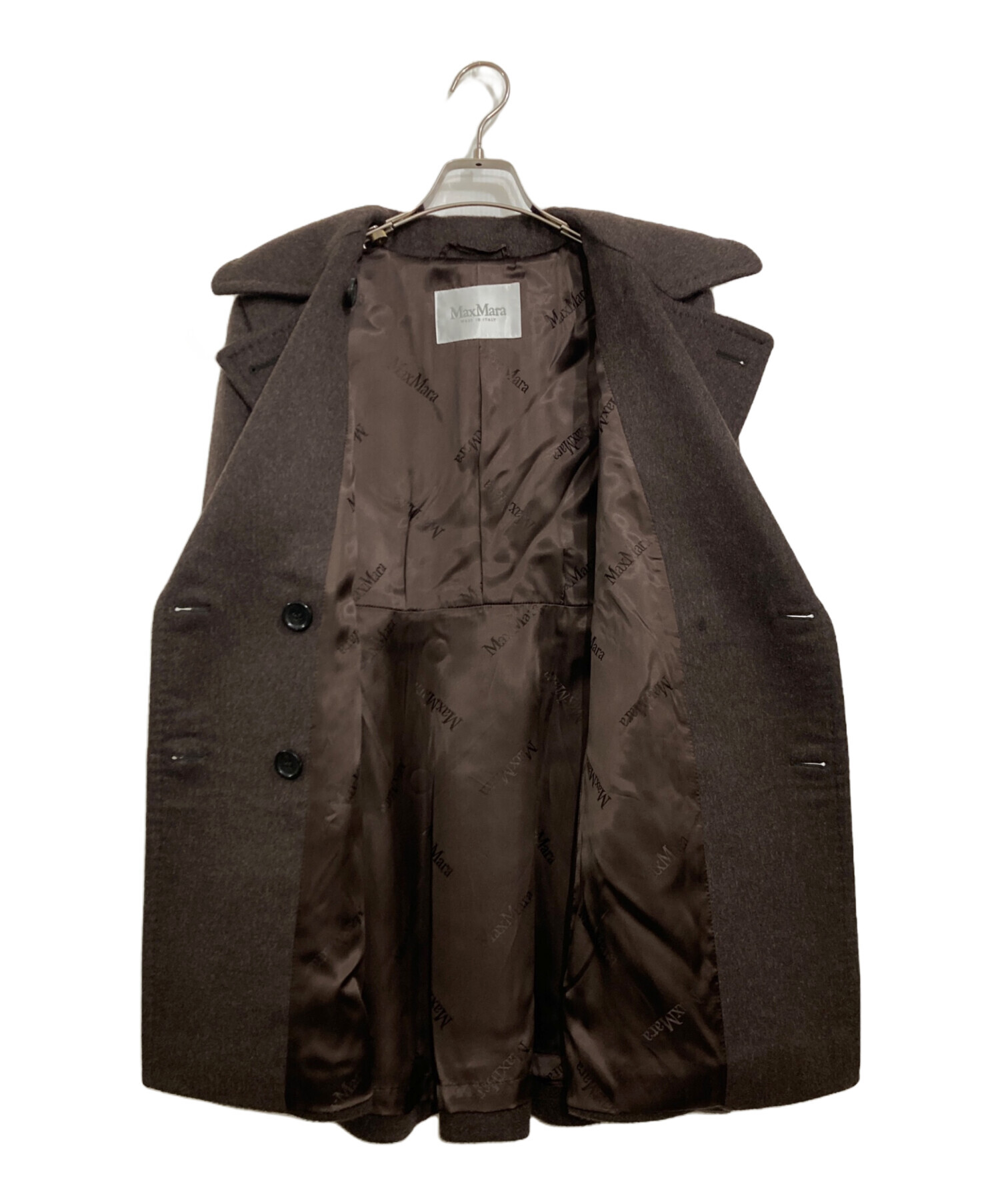 中古・古着通販】MaxMara (マックスマーラ) カシミヤキャメルPコート