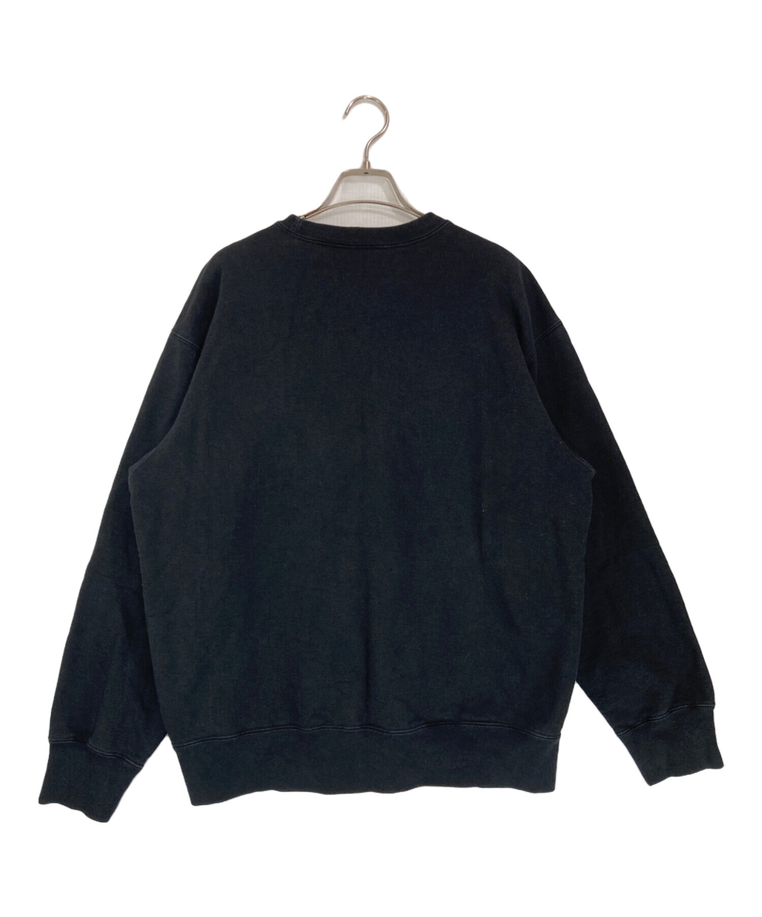 中古・古着通販】SUPREME (シュプリーム) Side Logo Crewneck ブラック 