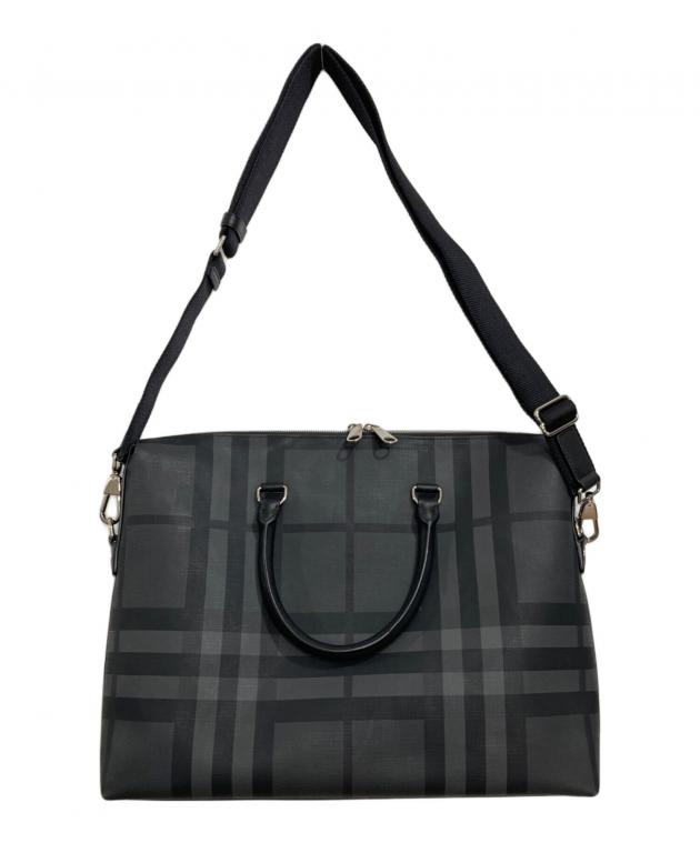 中古・古着通販】BURBERRY (バーバリー) 2WAYブリーフケース ブラック