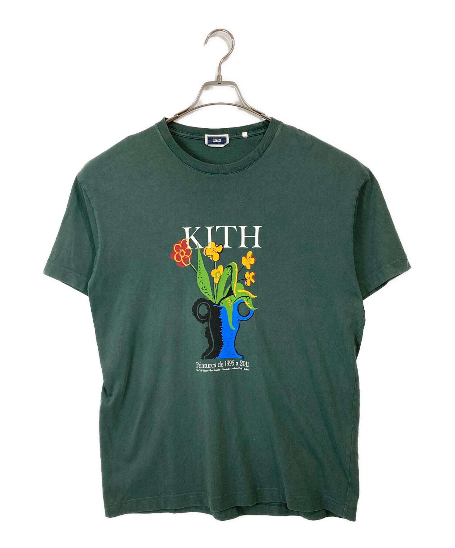 中古・古着通販】KITH (キス) Still Life Vintage Tee グリーン サイズ