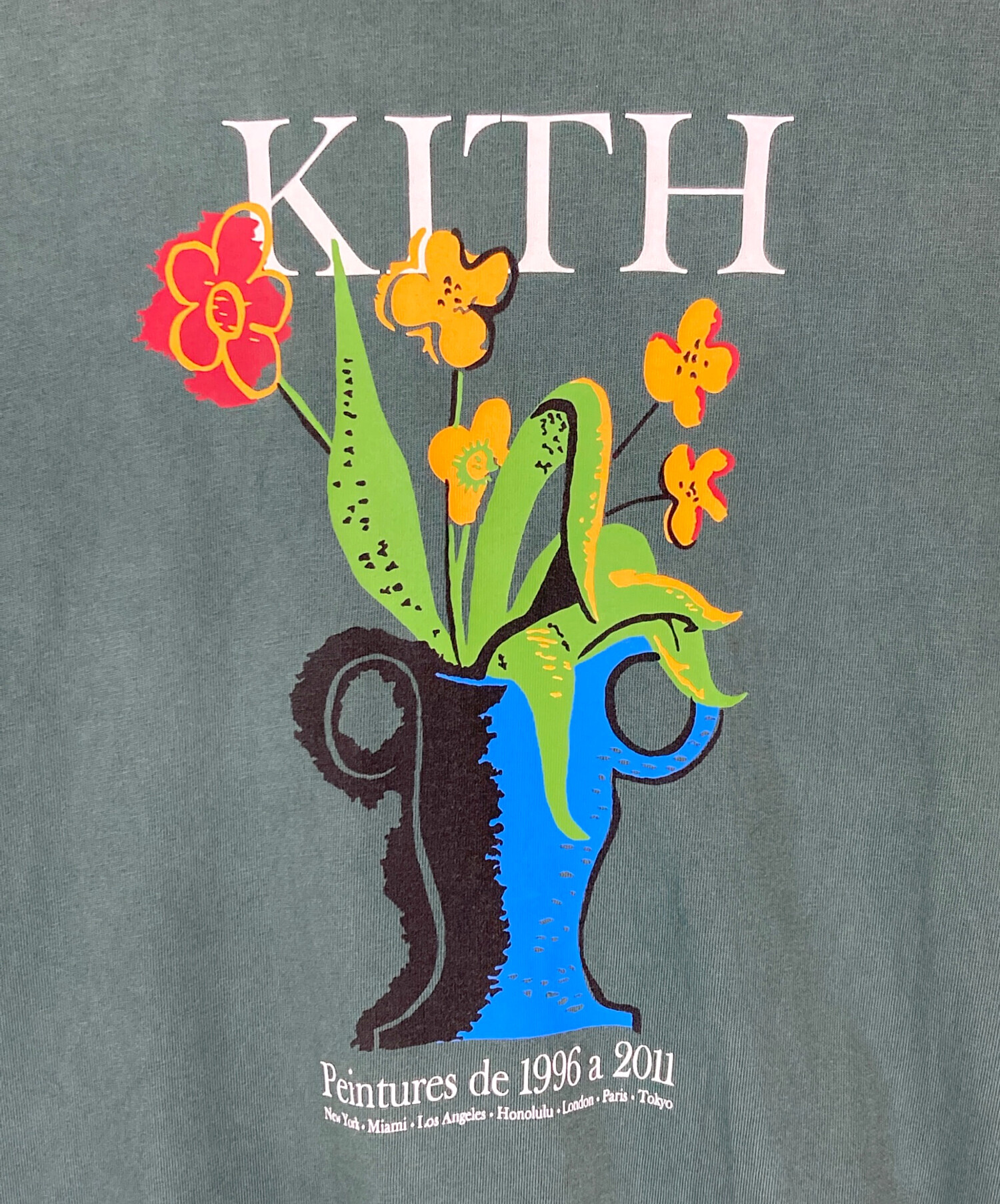 中古・古着通販】KITH (キス) Still Life Vintage Tee グリーン サイズ