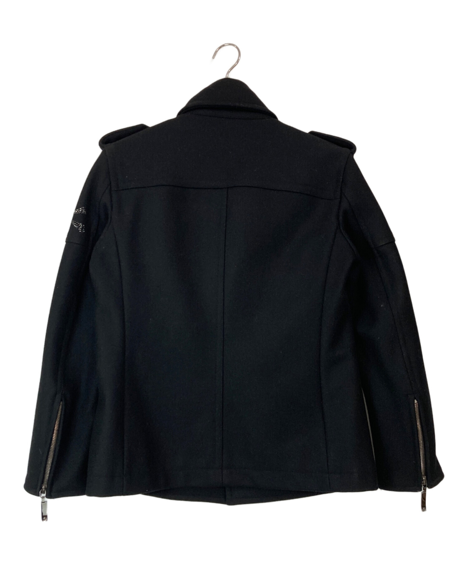 中古・古着通販】Roen (ロエン) スワロフスキースカル Pコート