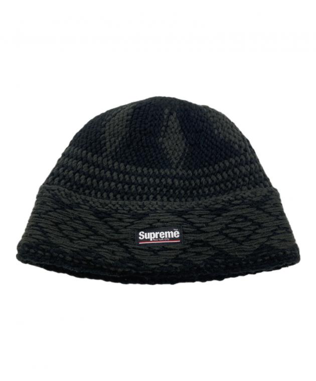 新品未使用　Supreme Diamond Beanie Black 中古・古着通販】SUPREME (シュプリーム) Diamond Beanie ブラック