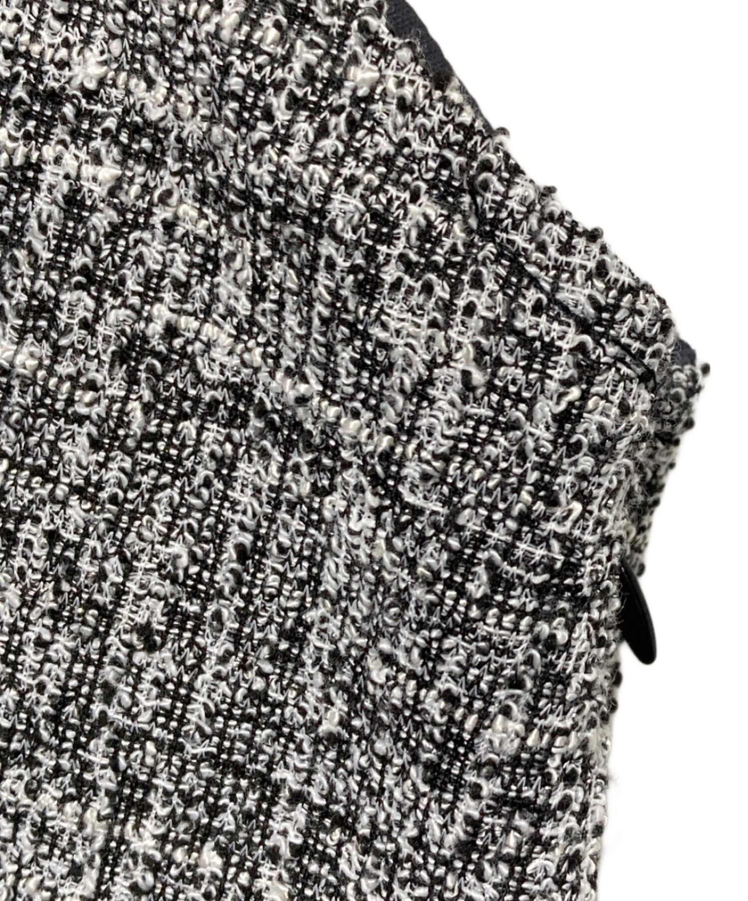 中古・古着通販】M me eme (エムミーエメ) Knit tweed ensemble mini