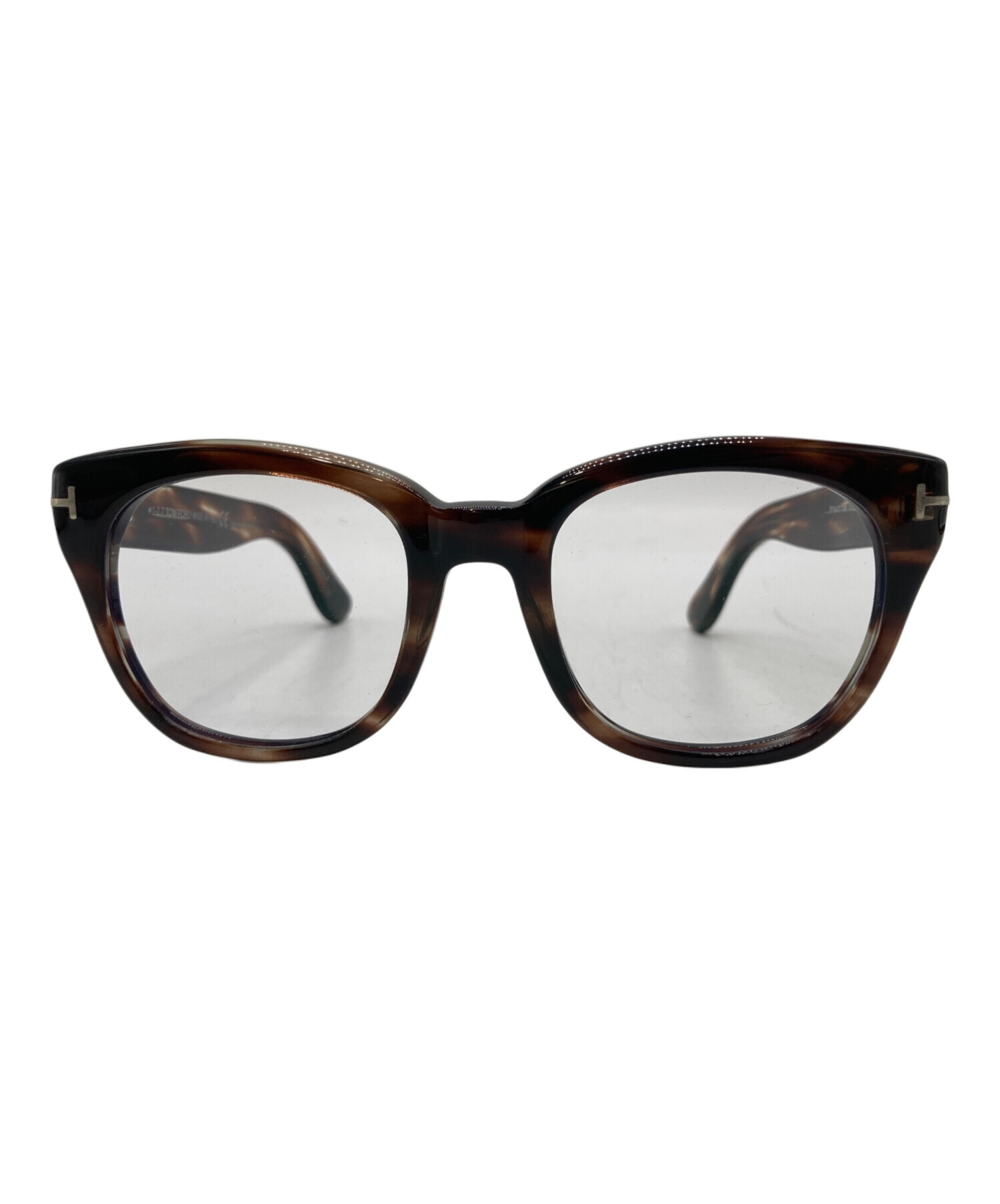 中古・古着通販】TOM FORD (トムフォード) 伊達眼鏡 ブラウン サイズ