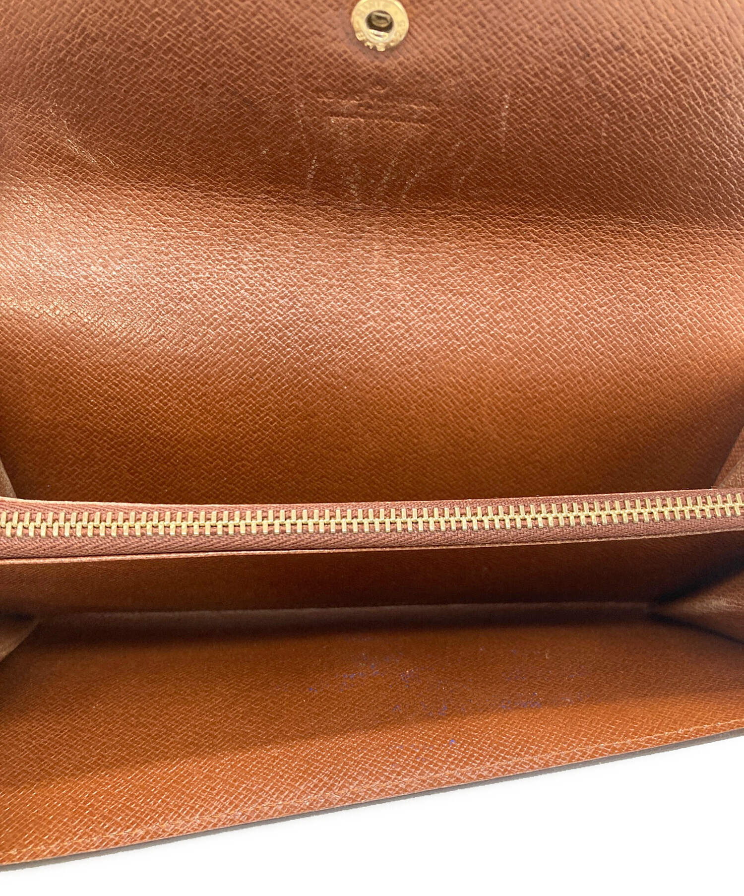 中古・古着通販】LOUIS VUITTON (ルイ ヴィトン) 長財布 ブラウン