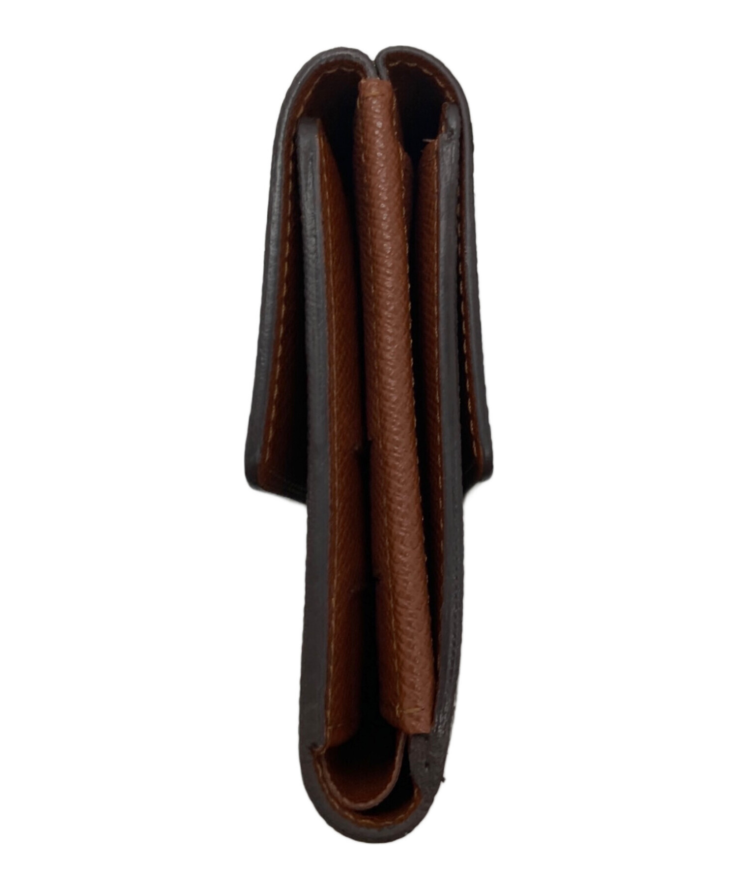 中古・古着通販】LOUIS VUITTON (ルイ ヴィトン) 3つ折り財布 ブラウン