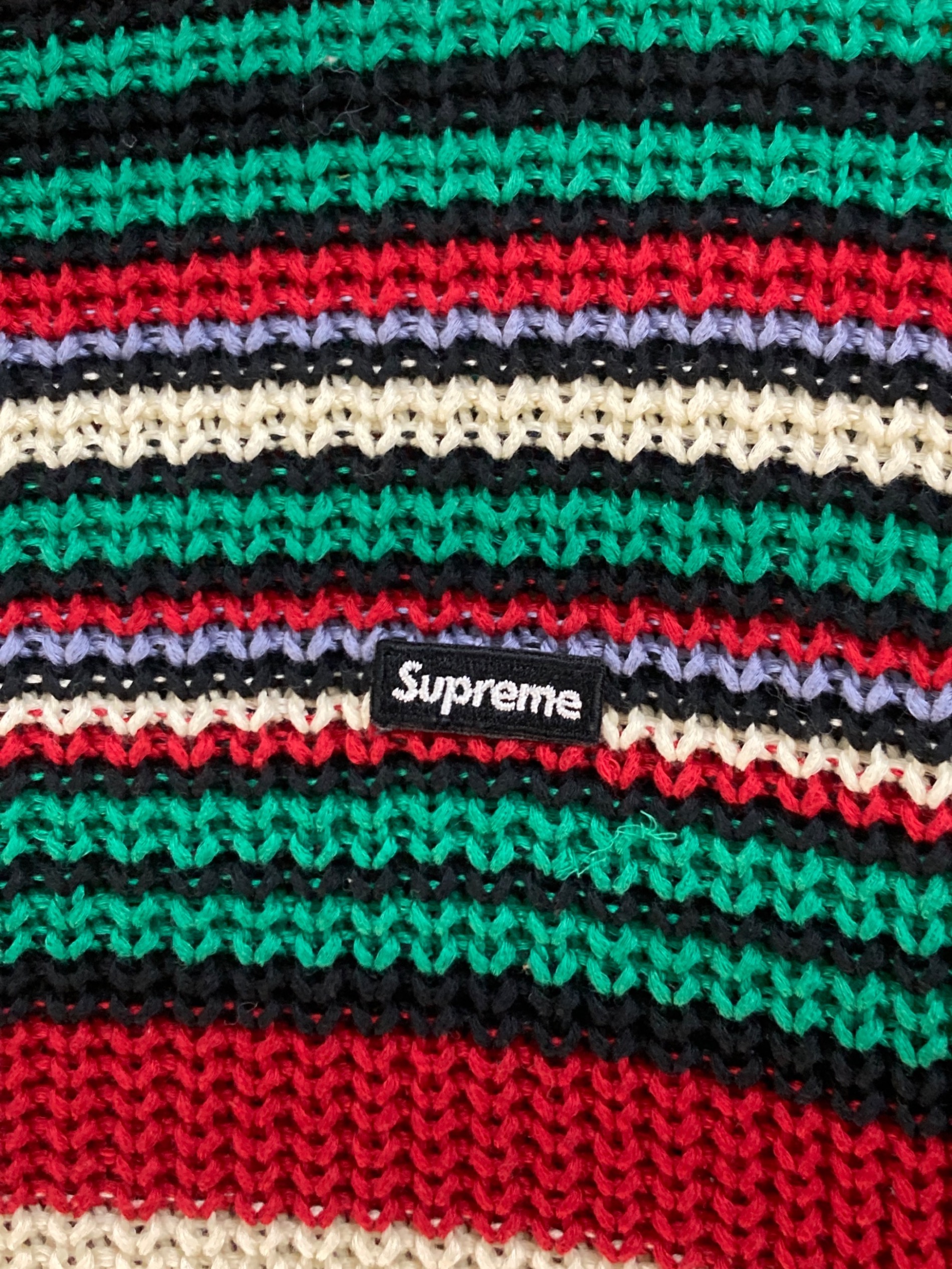 Supreme リブ編みニット L 【公式通販】