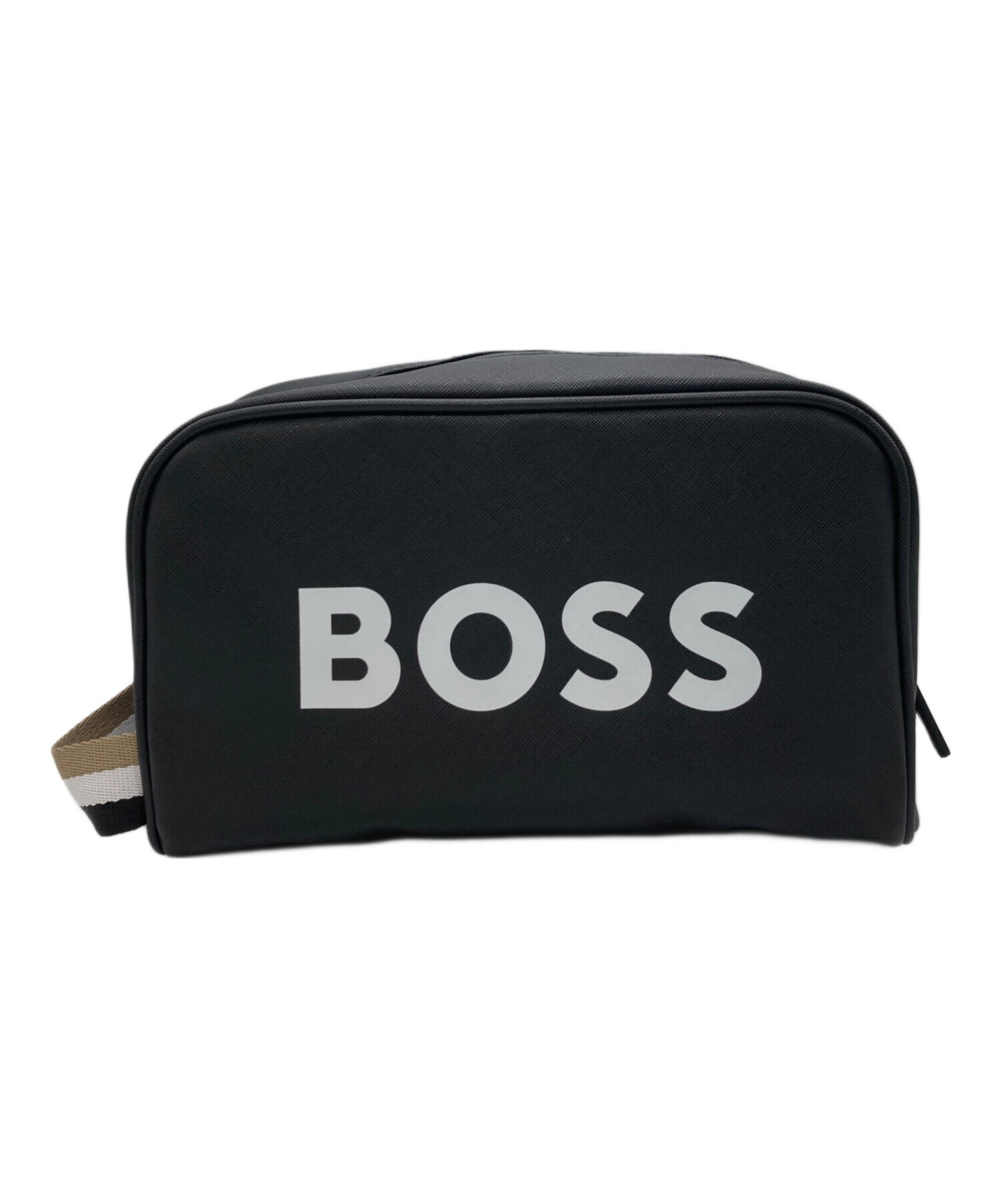 中古・古着通販】HUGO BOSS (ヒューゴ ボス) セカンドバッグ ブラック