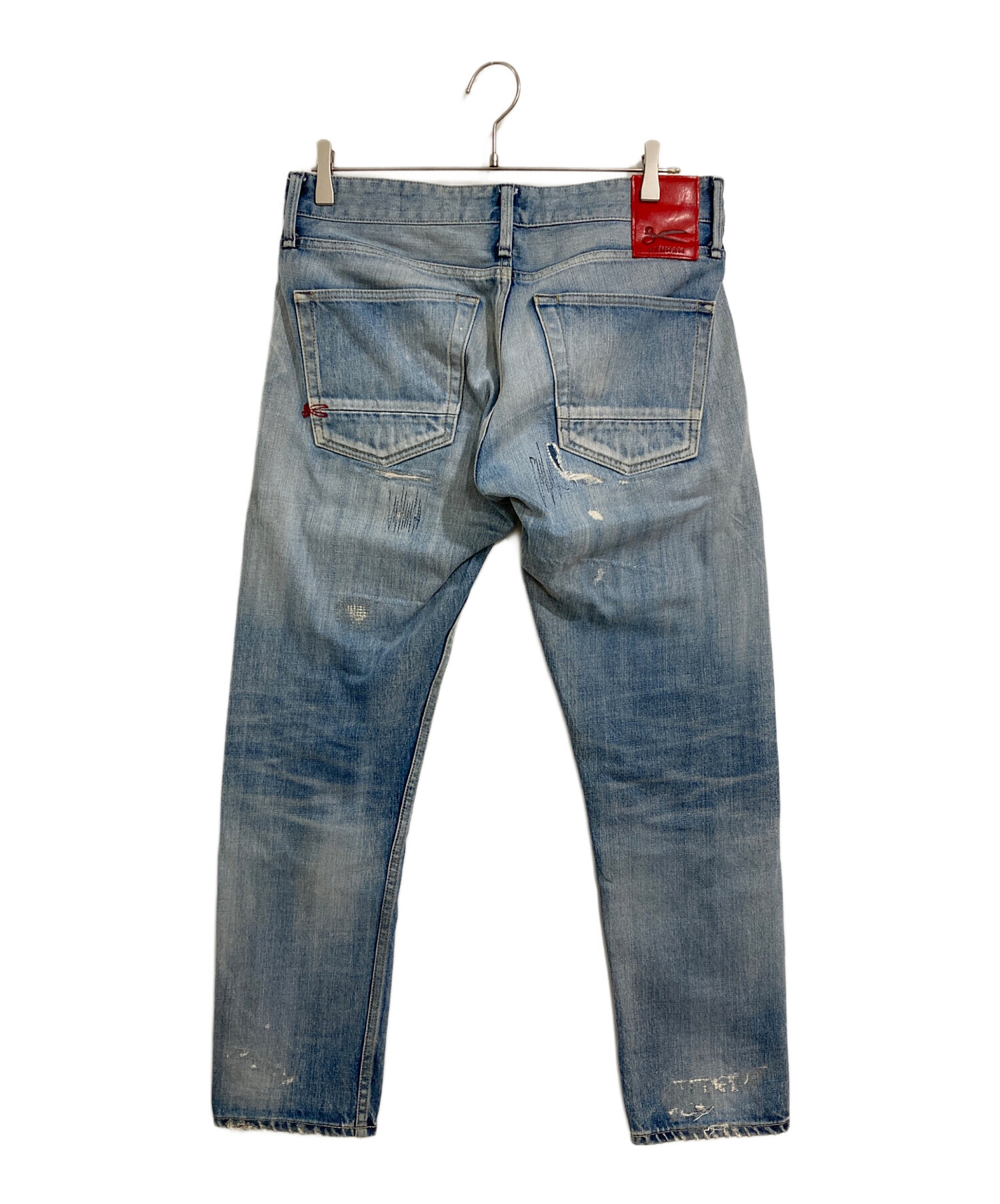 デニムパンツ デンハム ダメージデニム Denham デンハム ダメージ 