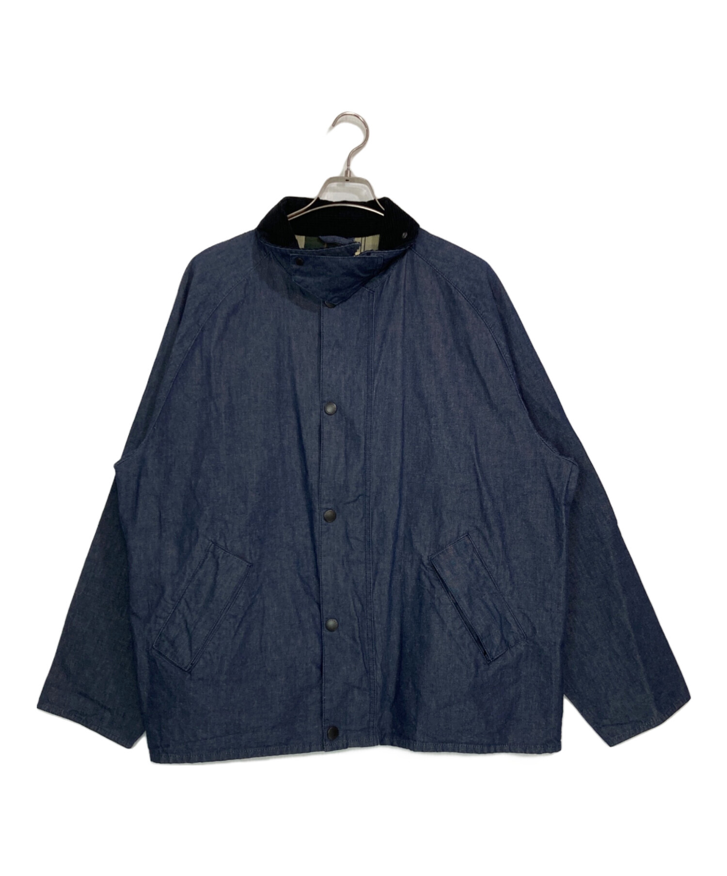 Barbour デニム カバーオール Sサイズ 中古・古着通販】Barbour (バブアー) デニムトランスポートジャケット