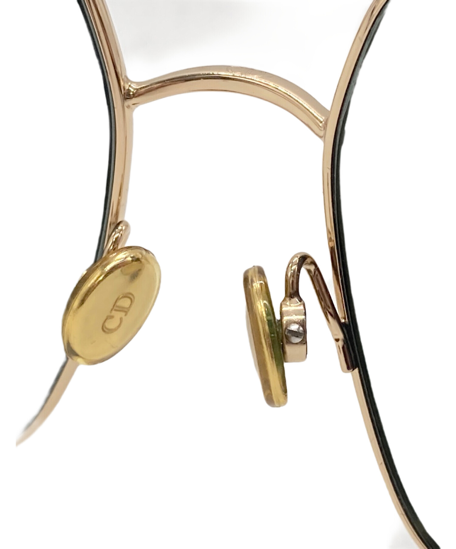 クリスチャンディオール　ゴールドフレームサングラス 中古・古着通販】Christian Dior (クリスチャン ディオール