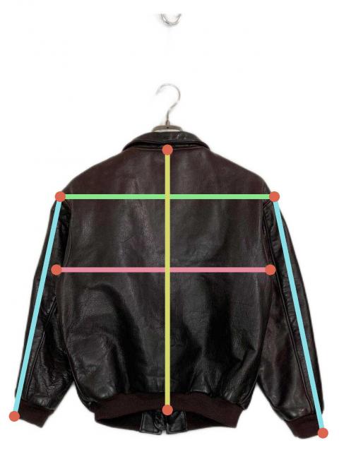 中古・古着通販】BROOKS BROTHERS (ブルックスブラザーズ) A-2レザー