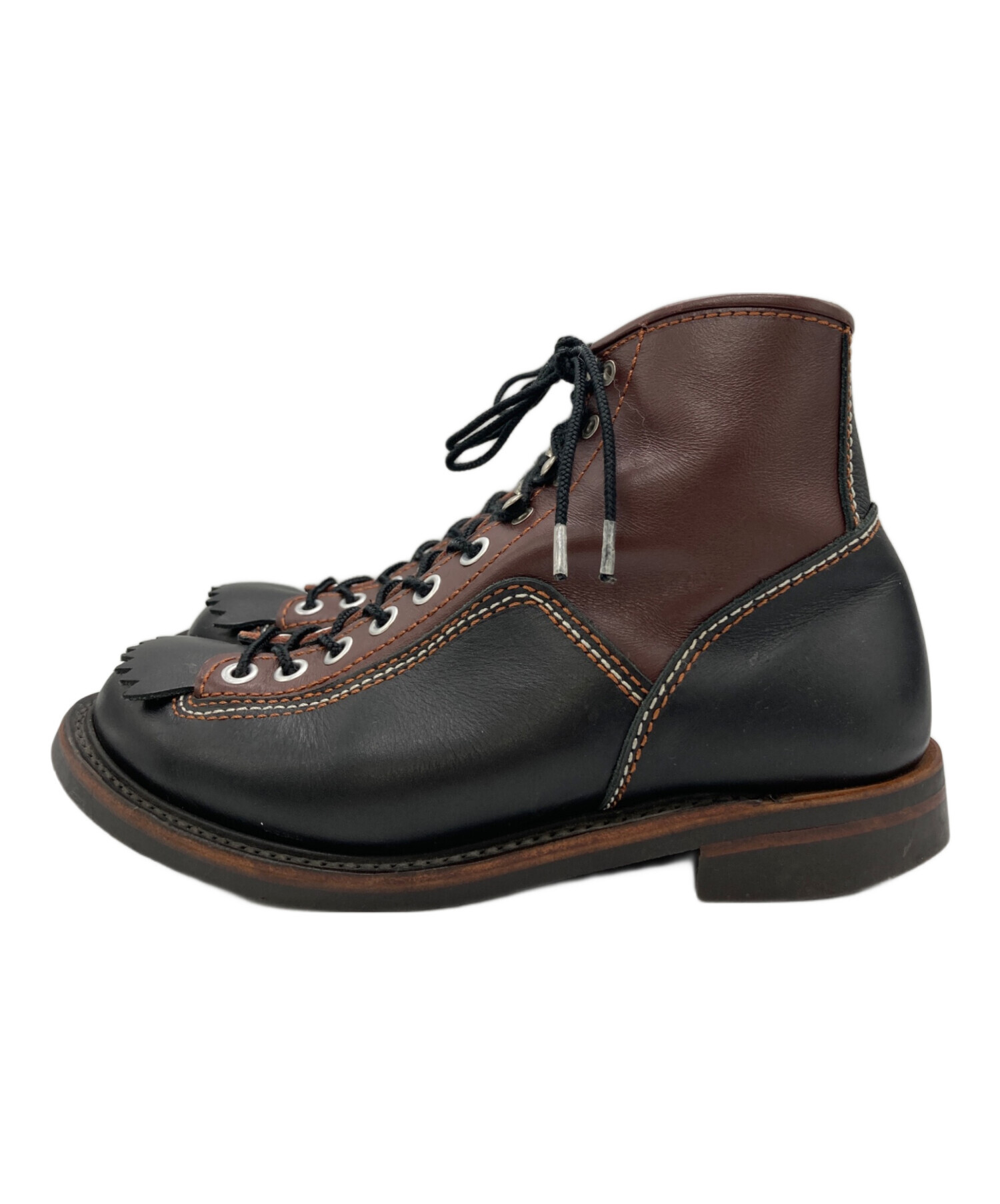 CARVEN カルヴェン ブーツ メンズ 【古着】【中古】 中古・古着通販】LONE WOLF (ローンウルフ) カーペンターブーツ