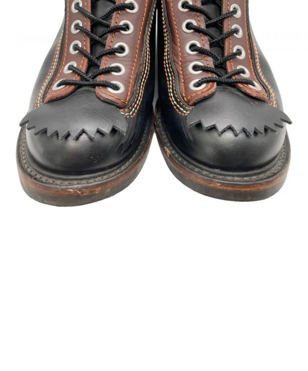 LONE WOLF BOOTS カーペンターツートン8インチ 中古・古着通販】LONE WOLF (ローンウルフ) カーペンターブーツ