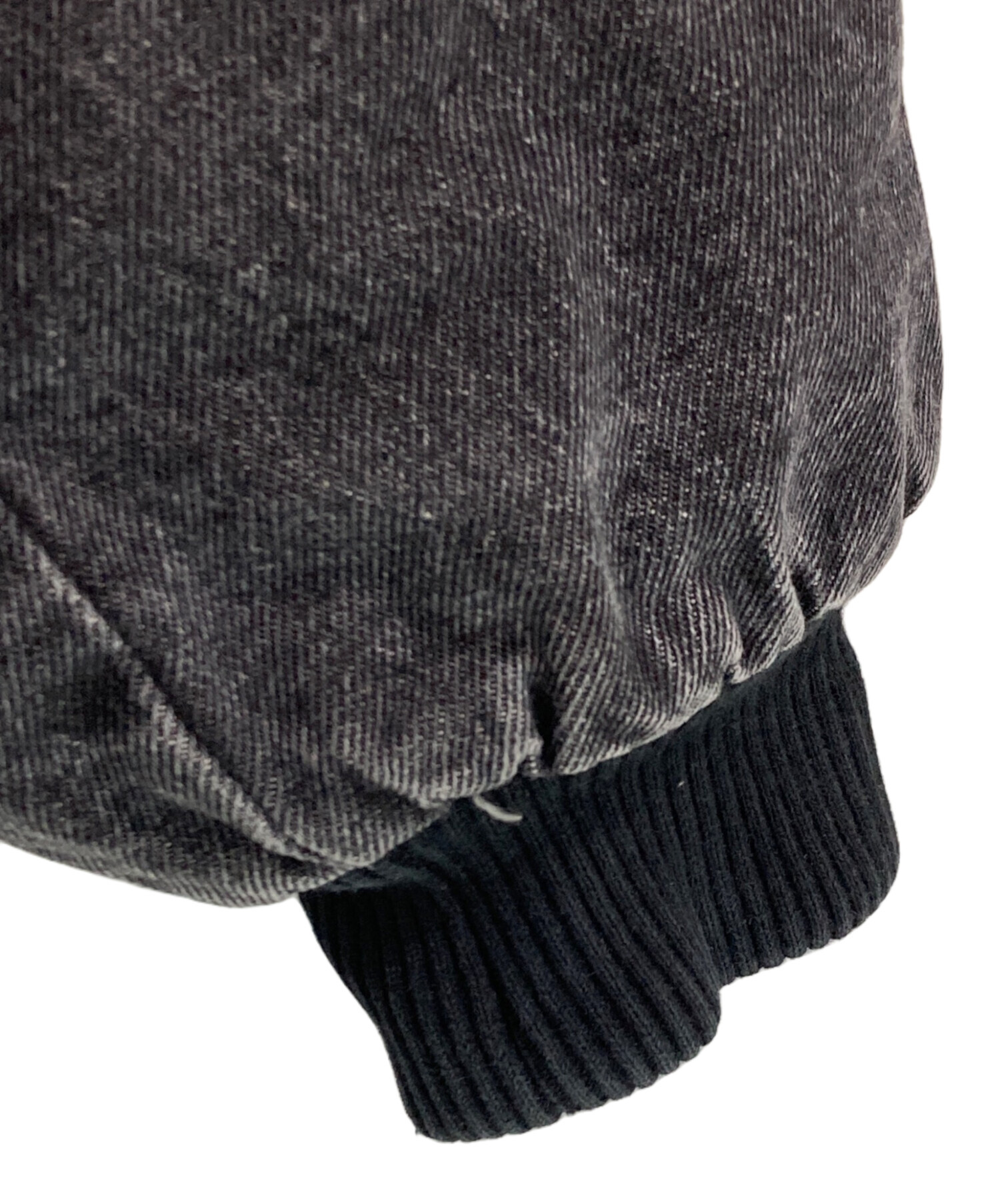 中古・古着通販】9090 (9090) King Logo Denim Quilted Jacket