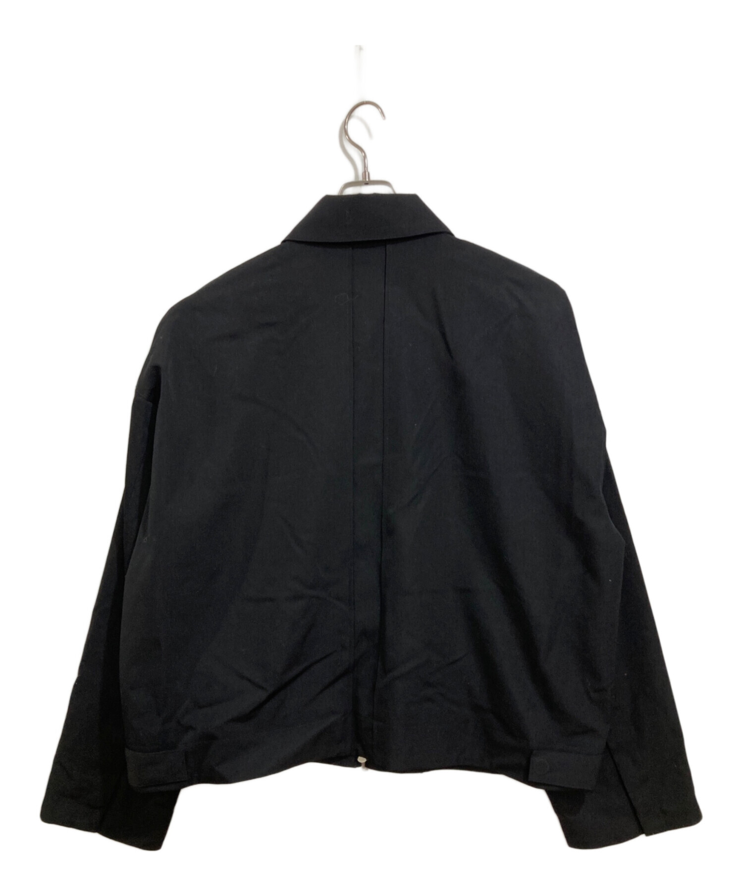 中古・古着通販】LAPIIS (ラピス) HEAVY WOOL GABARDINE DOUBLE ZIP