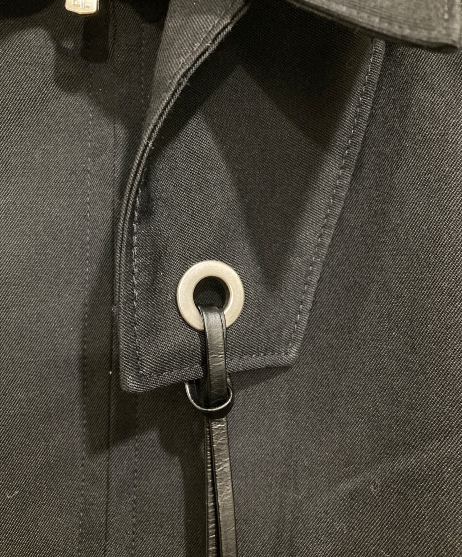 中古・古着通販】LAPIIS (ラピス) HEAVY WOOL GABARDINE DOUBLE ZIP