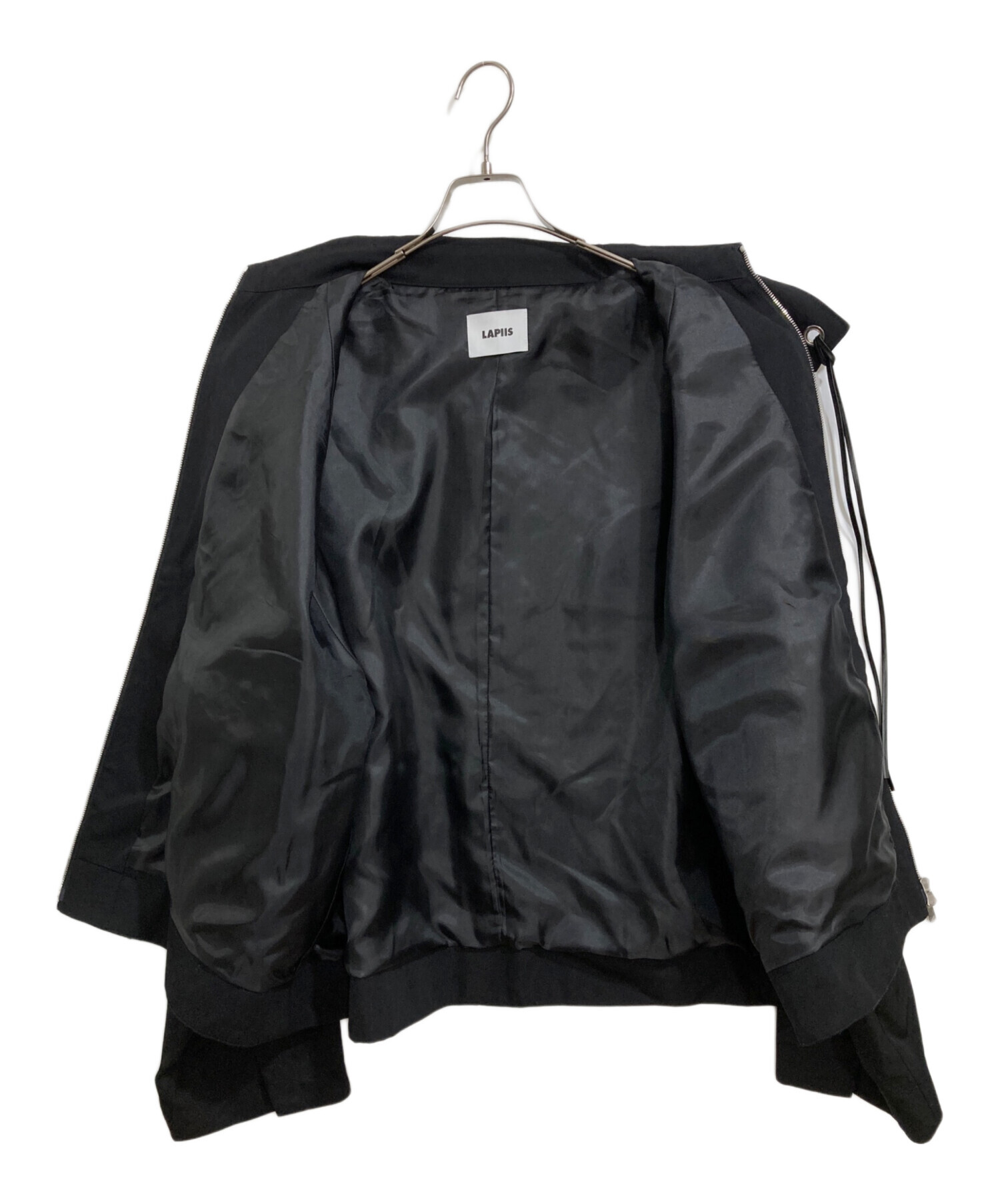 中古・古着通販】LAPIIS (ラピス) HEAVY WOOL GABARDINE DOUBLE ZIP