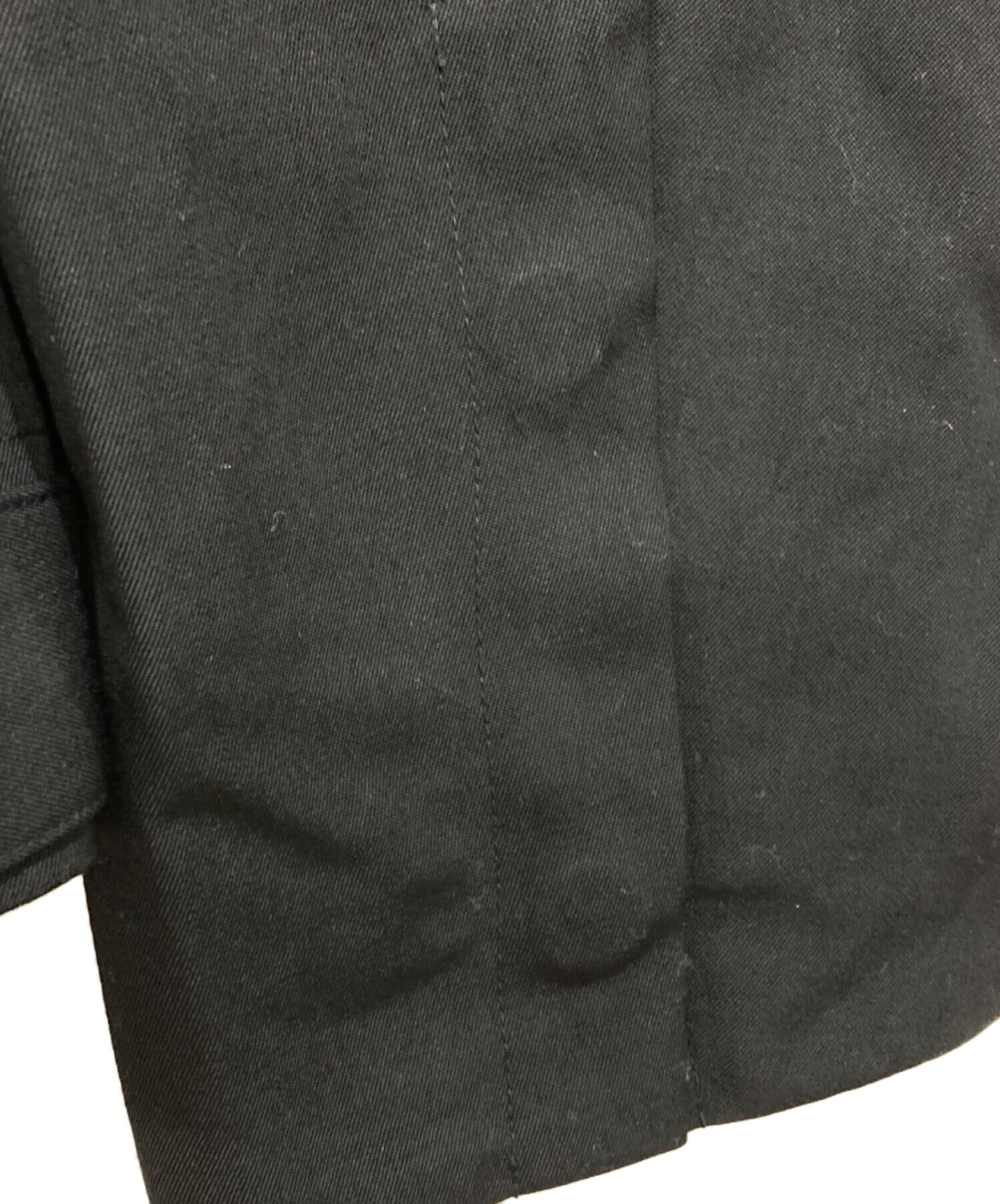 中古・古着通販】LAPIIS (ラピス) HEAVY WOOL GABARDINE DOUBLE ZIP