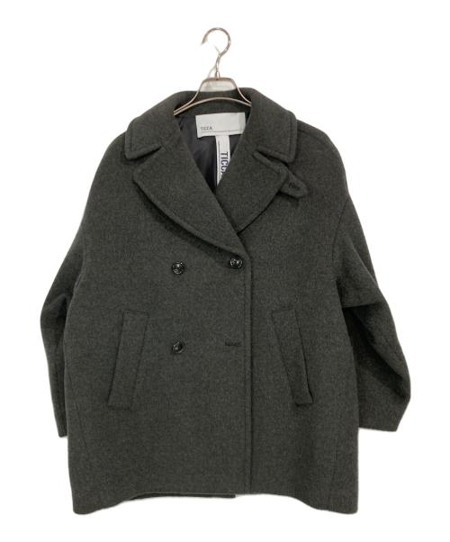 中古・古着通販】ticca (ティッカ) Pコート グレー サイズ:FREE