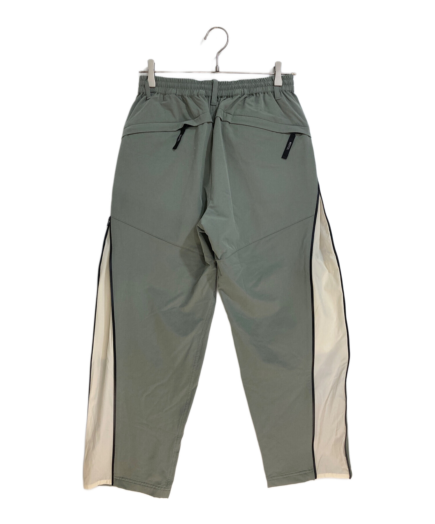 中古・古着通販】ROTOL (ロトル) TWIST TRACK TECH PANTS グリーン