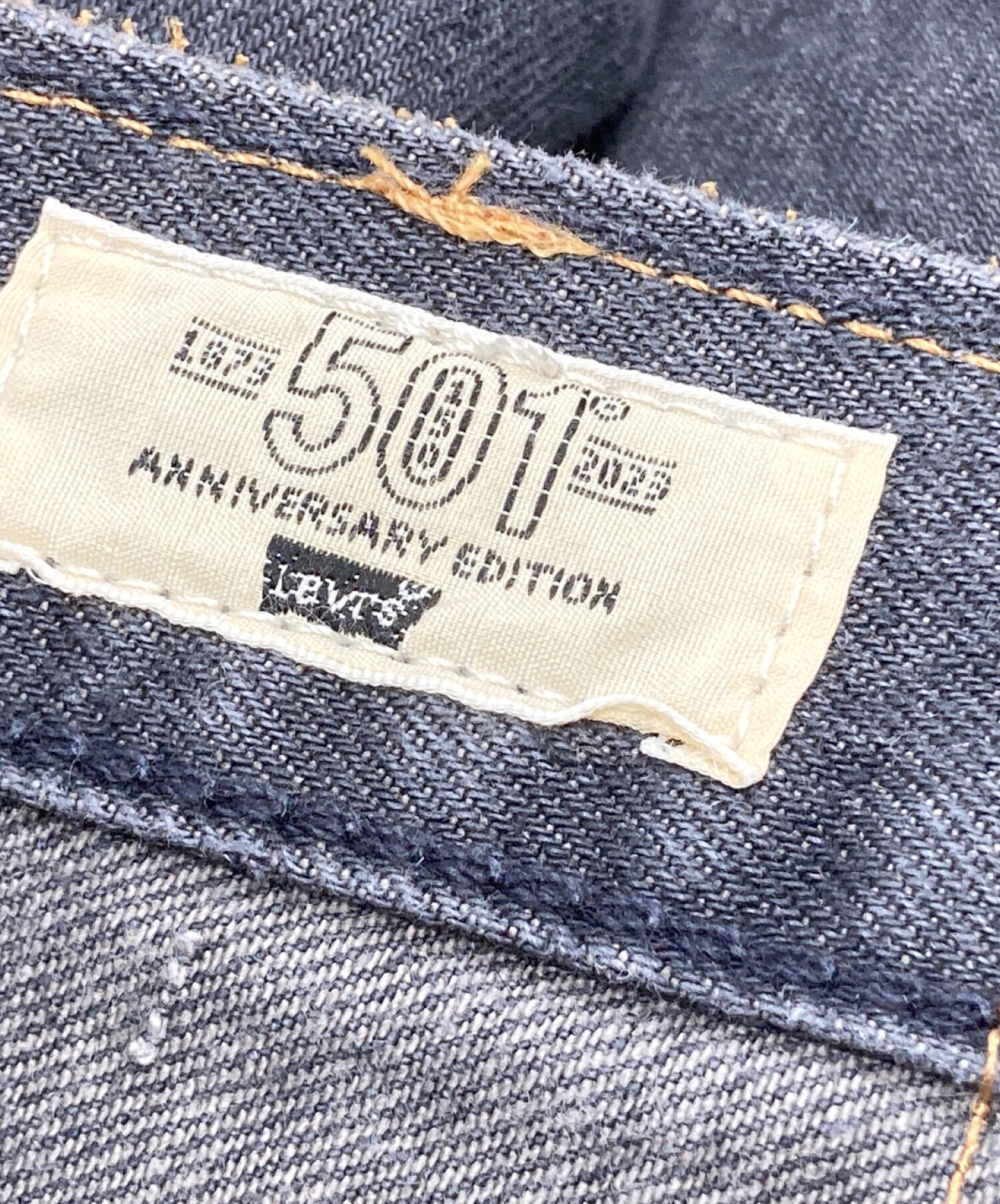中古・古着通販】LEVI'S (リーバイス) 501セルビッジブラックデニム