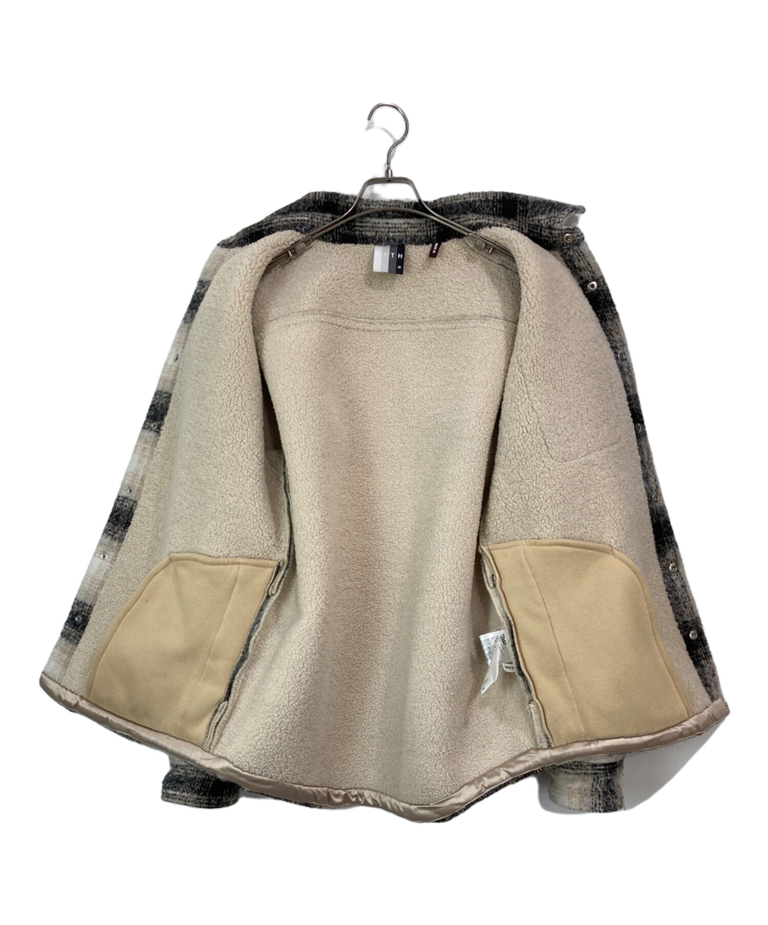 中古・古着通販】KITH (キス) Sheridan Shirt Jacket Black Multicolor