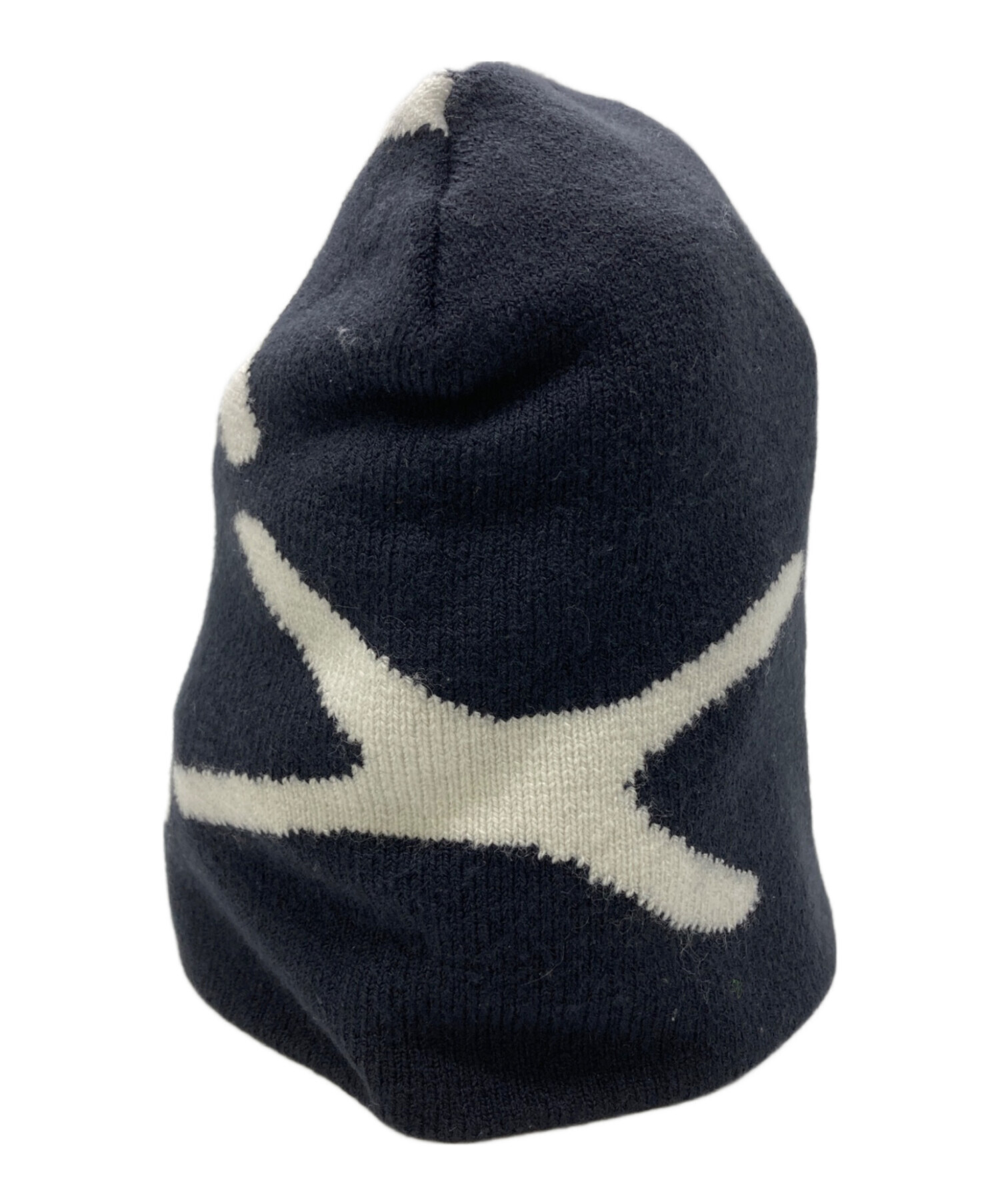 中古・古着通販】sound sports (サウンドスポーツ) ニット帽 ブラック